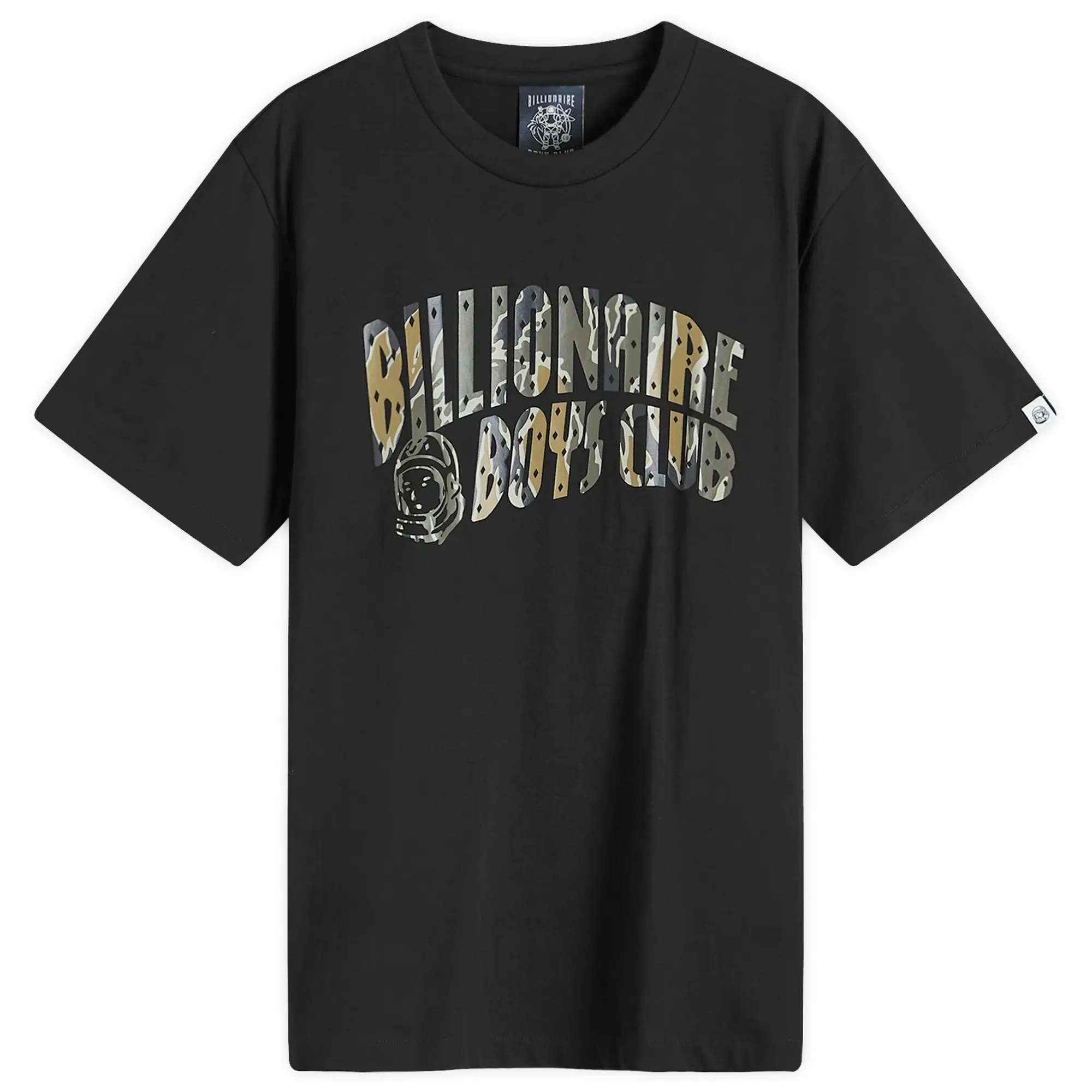 Crocs Billionaire Boys Club Men's Camo Arch Logo T-Shirt Black