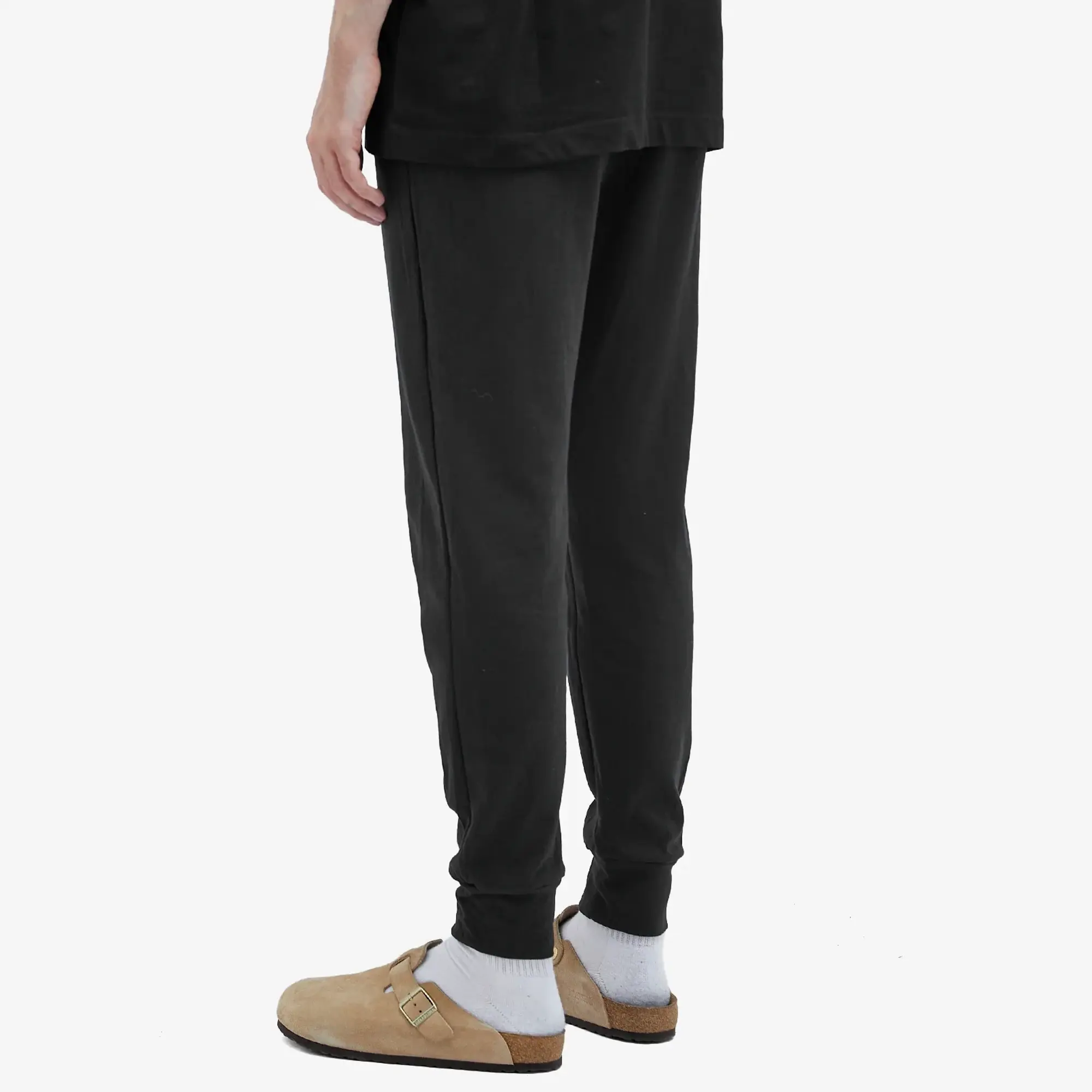 Calvin Klein Modern Cotton Lounge Jogger With Logo Waistband In Black