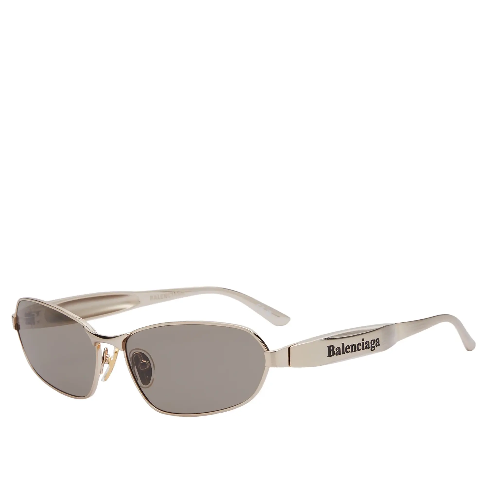 Crocs Balenciaga Eyewear BB0355S Sunglasses Gold/Brown