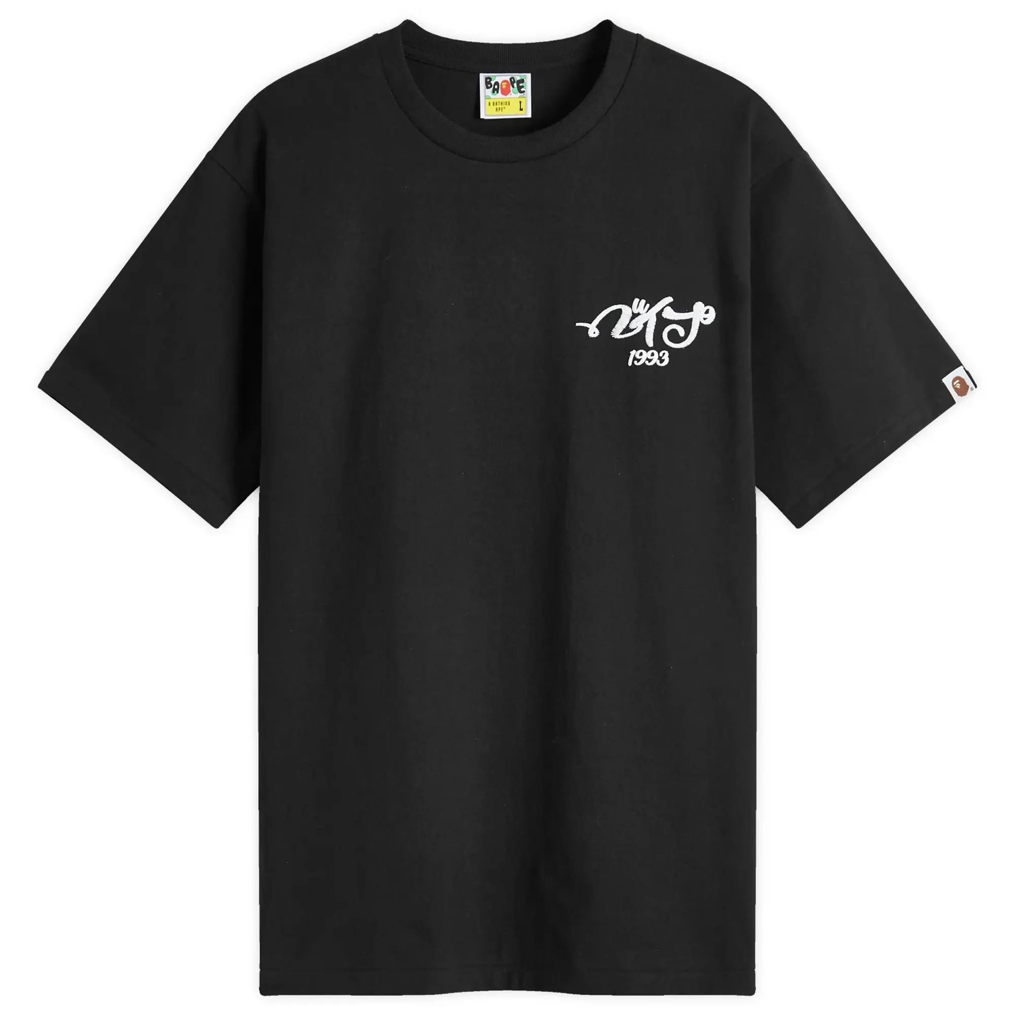 A Bathing Ape EMBROIDERY STYLE SOUVENIR LOGO TEE