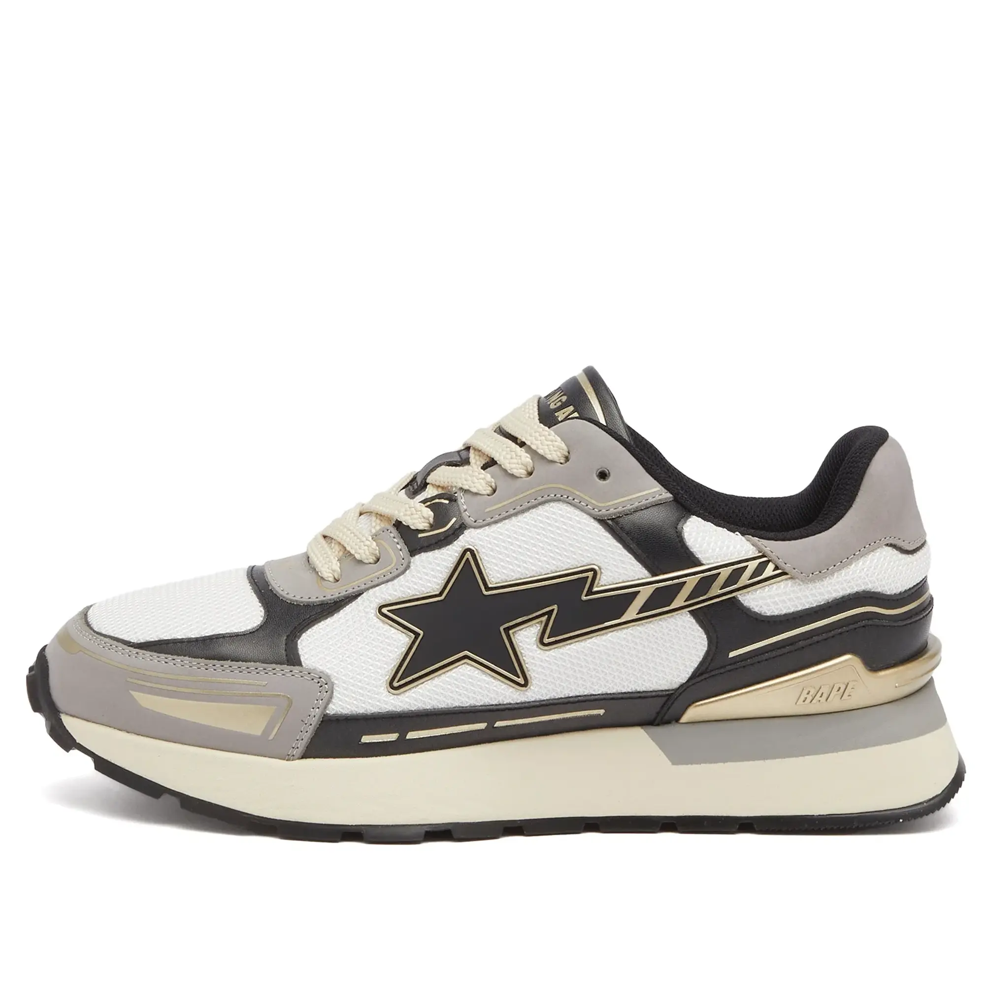 Sneakers A Bathing Ape Cross Sta Express Pro M2 Black Eur 42