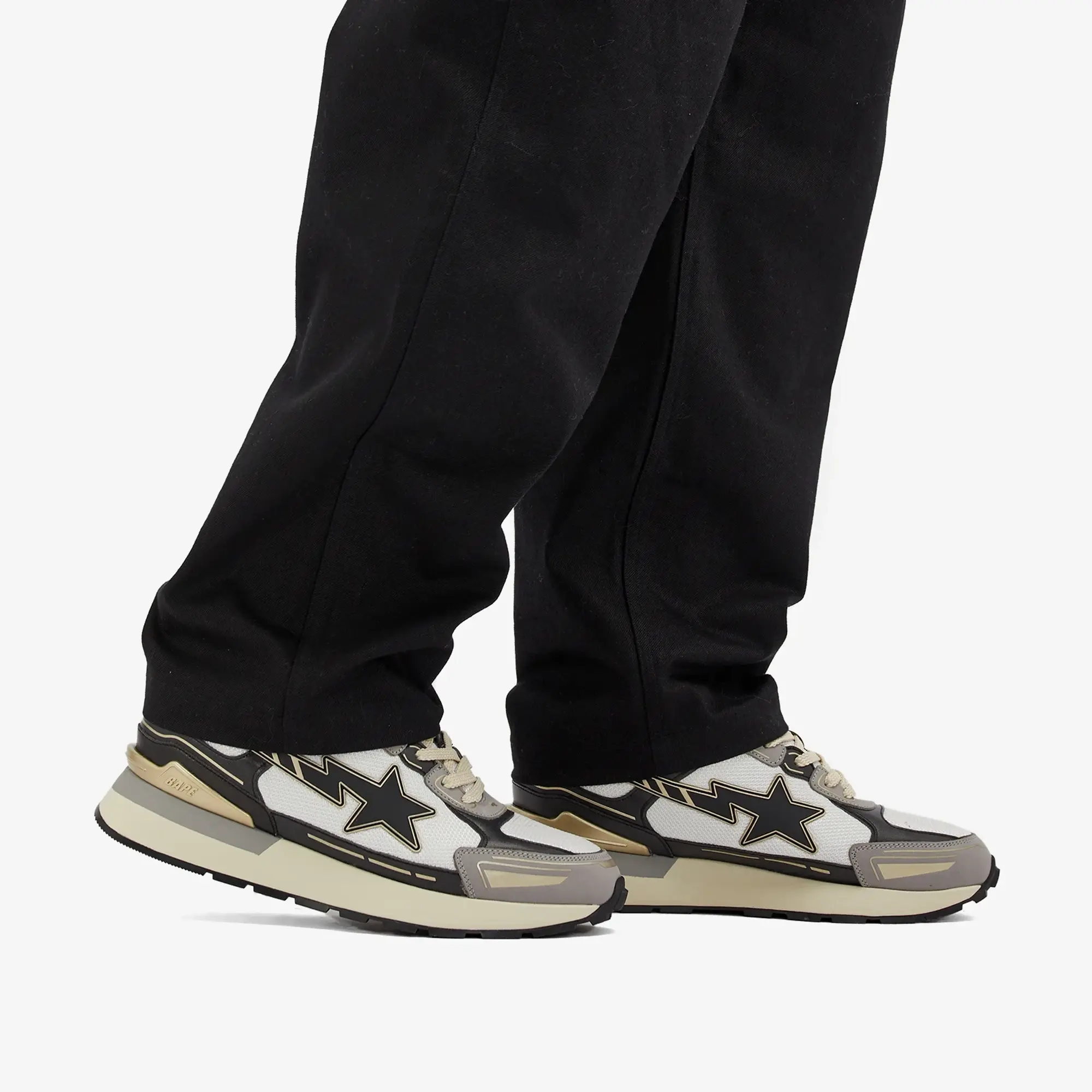 Sneakers A Bathing Ape Cross Sta Express Pro M2 Black Eur 42