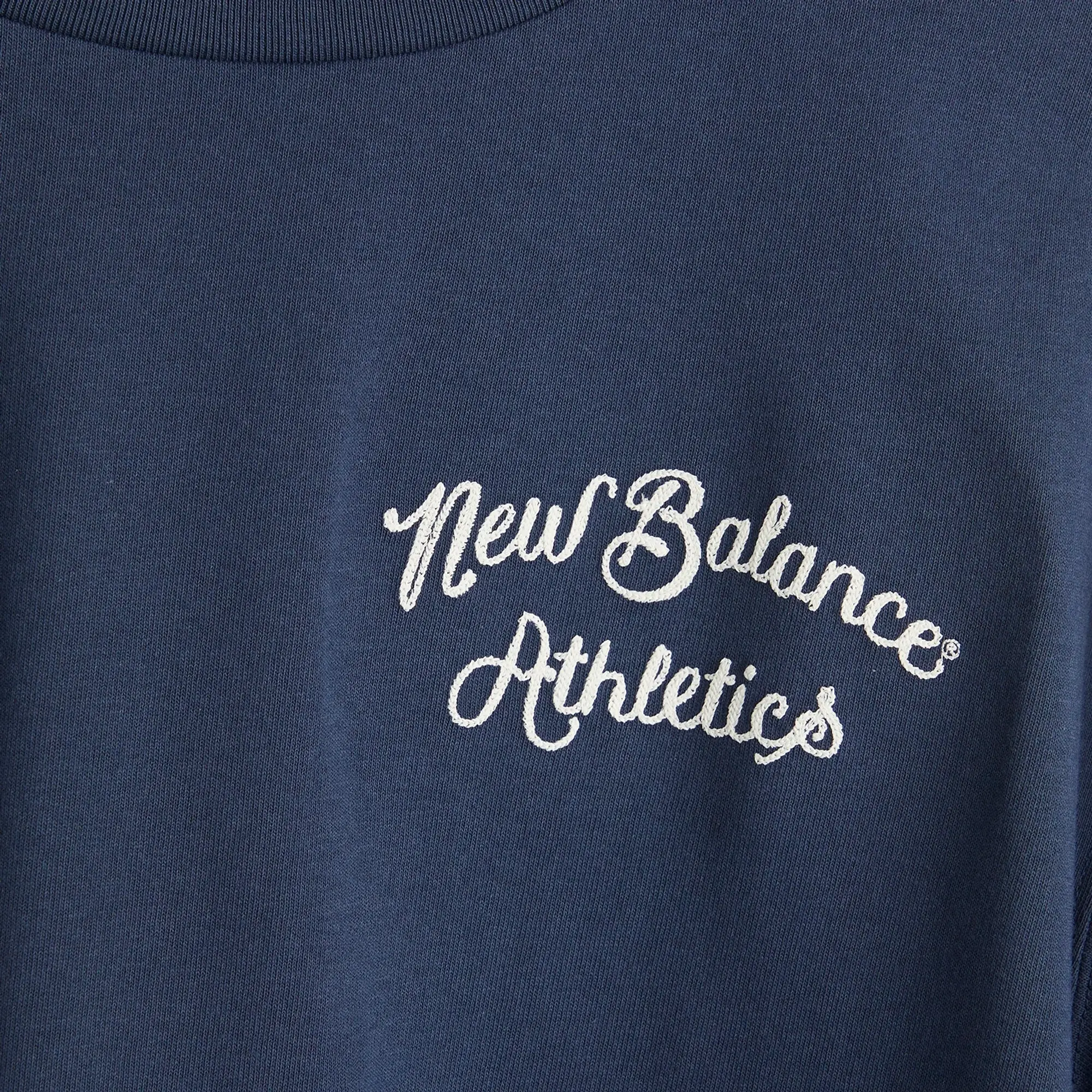 New Balance Athletics League T-Shirt, Ecru Tint