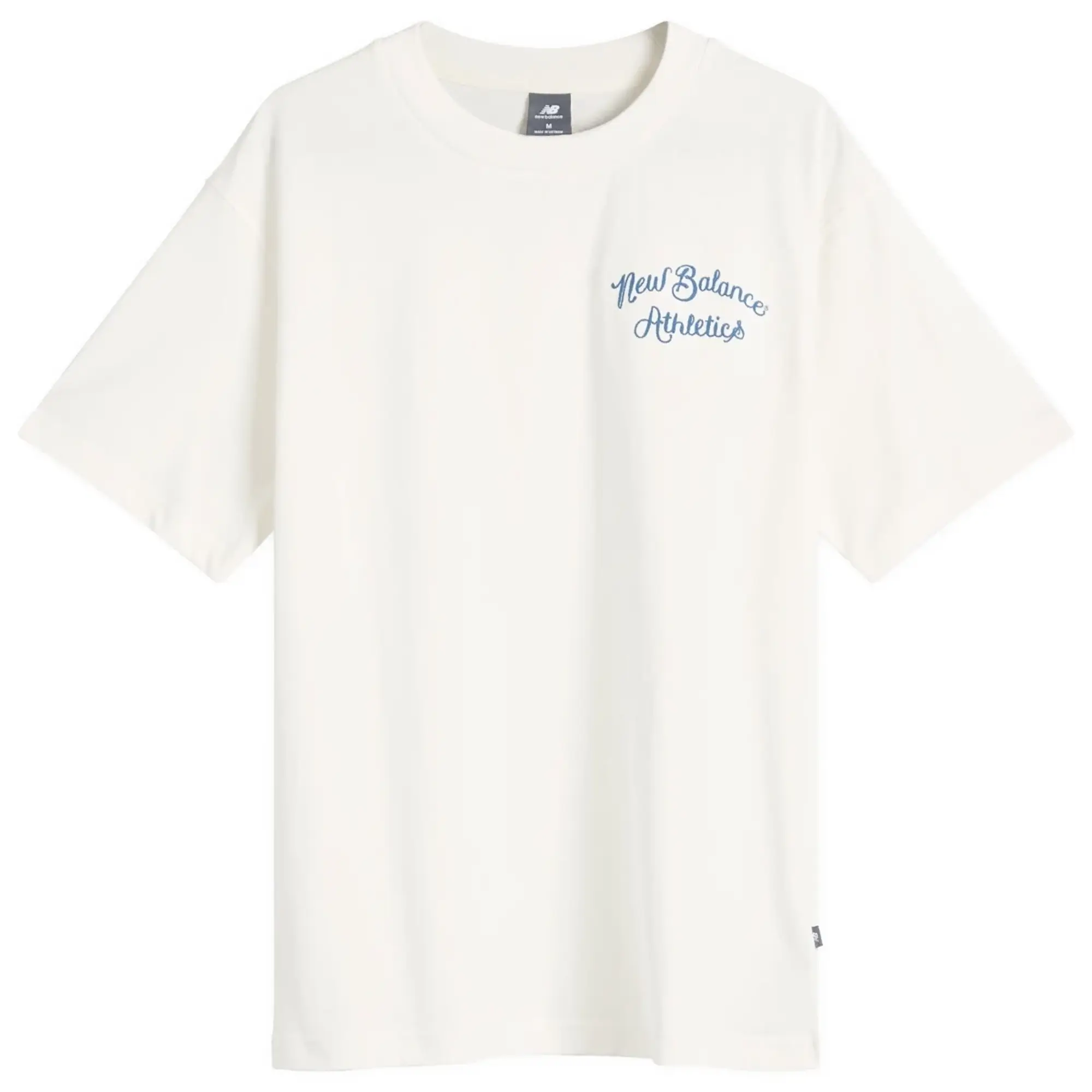 New Balance Athletics League T-Shirt, Ecru Tint