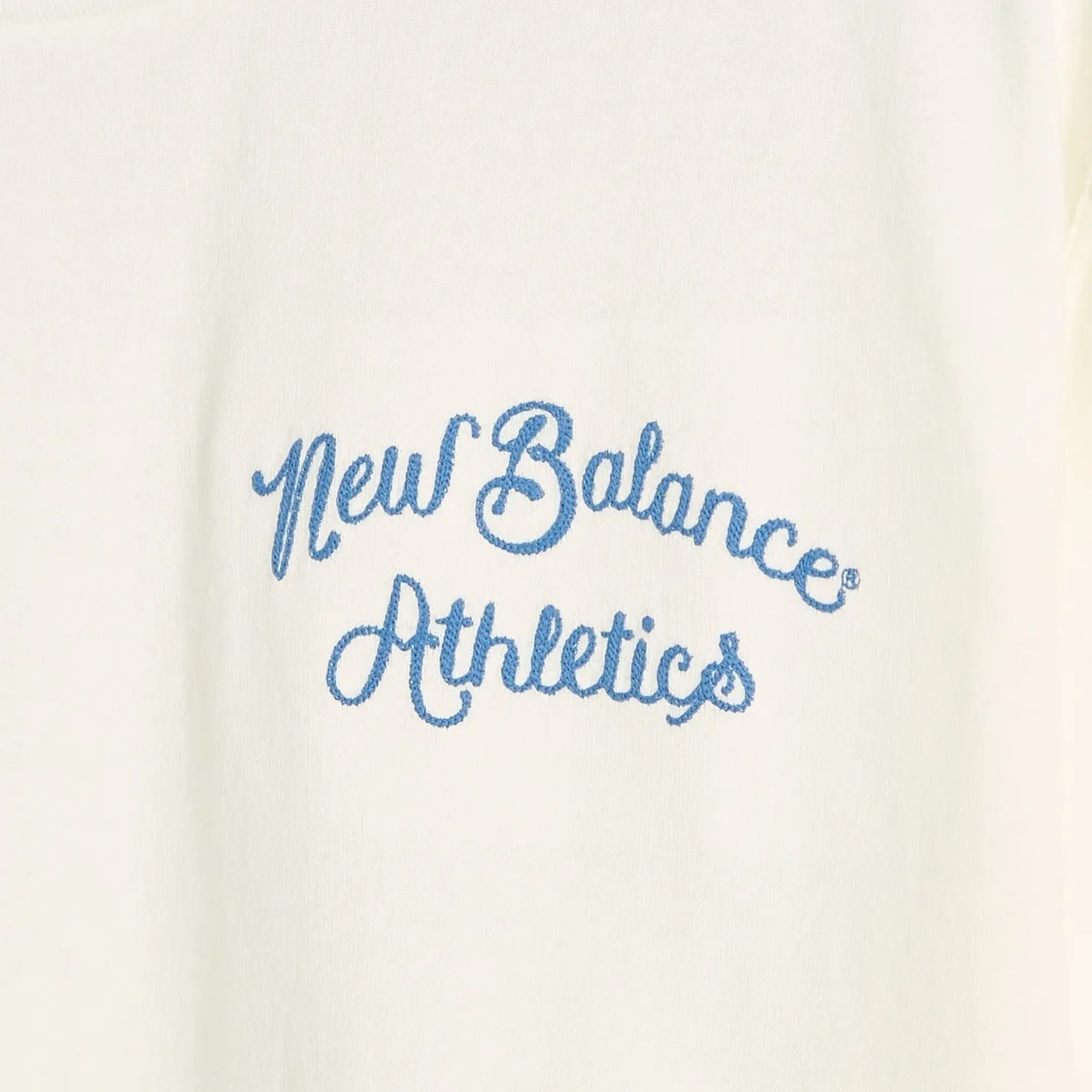 New Balance Athletics League T-Shirt, Ecru Tint