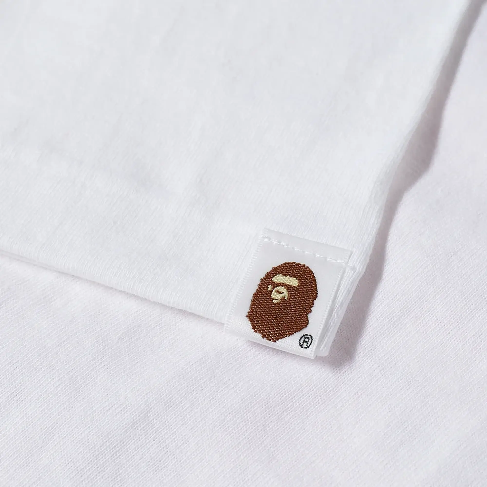 A Bathing Ape Men's ABC Camo By Bathing Ape T-Shirt White/Pink