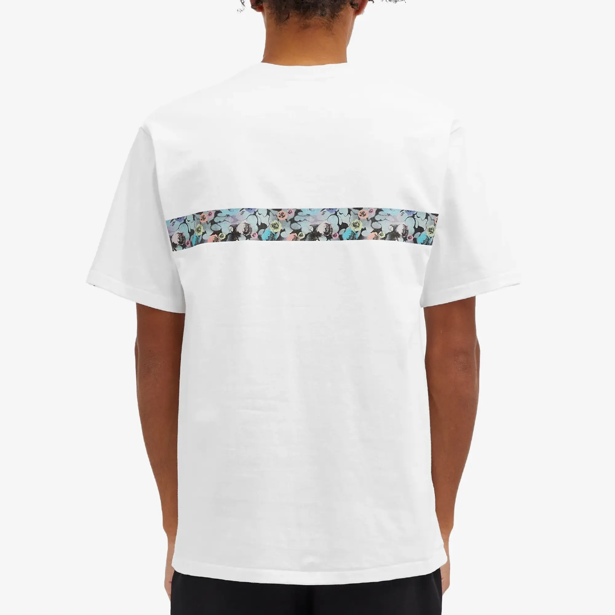 A Bathing Ape Men's Floral Camo Tape T-Shirt White
