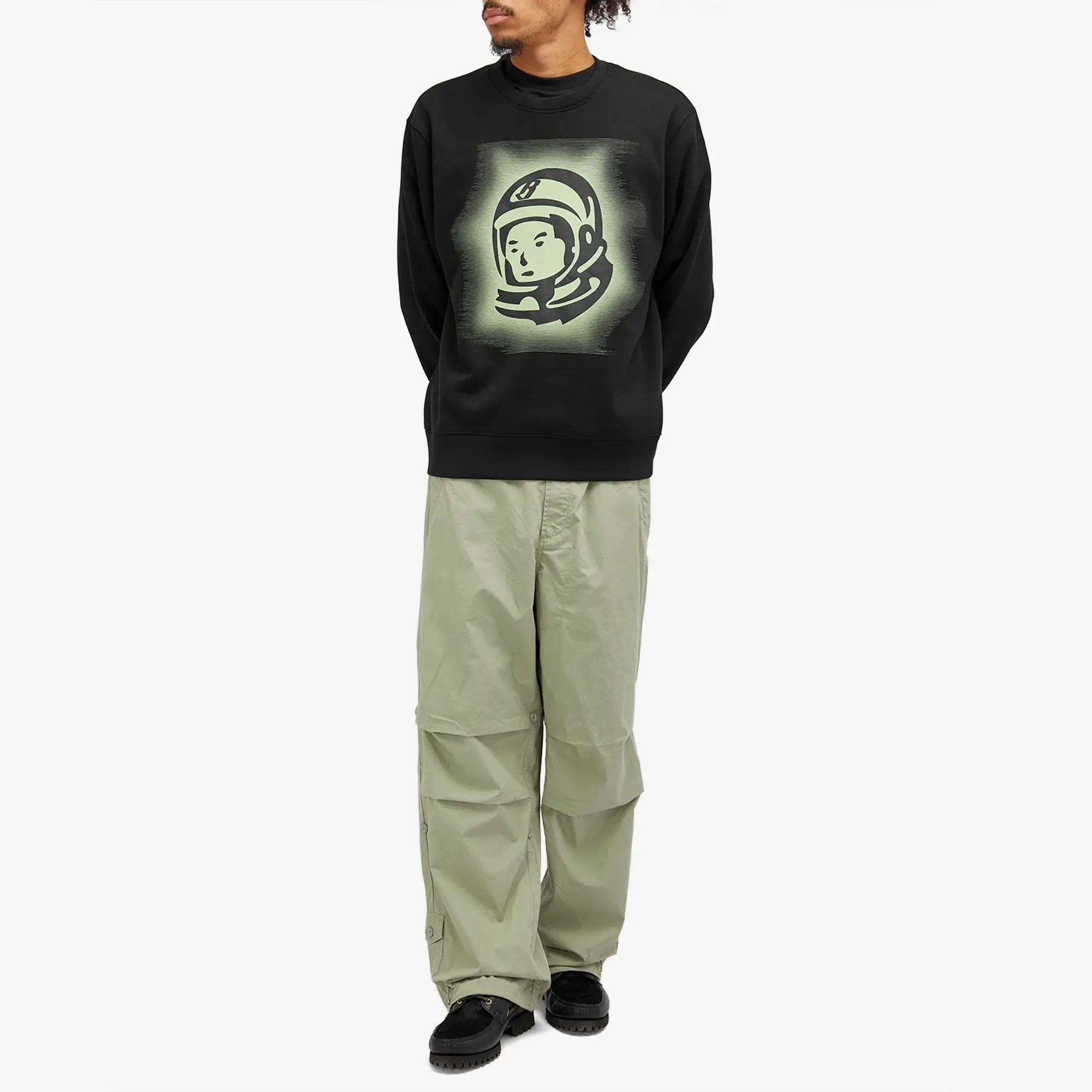 Crocs Billionaire Boys Club Men's Glow Astro Sweatshirt Black