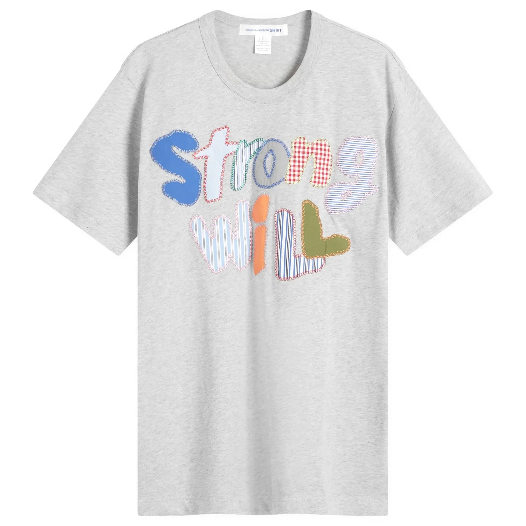 T-Shirt Comme Des Garçons Shirt Knit T-Shirt Grey L