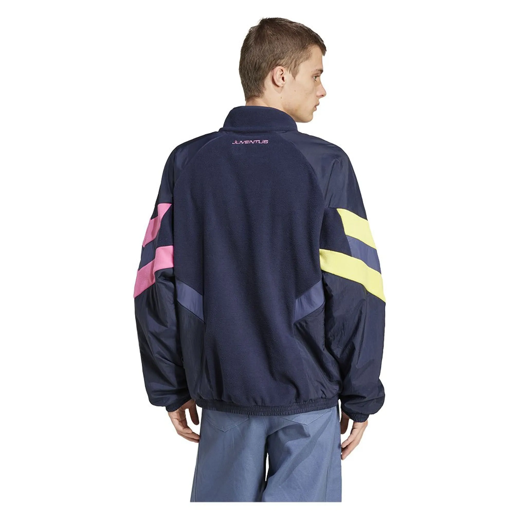 Adidas Juventus Originals Polar Fleece Half Zip Sweatshirt - Blue