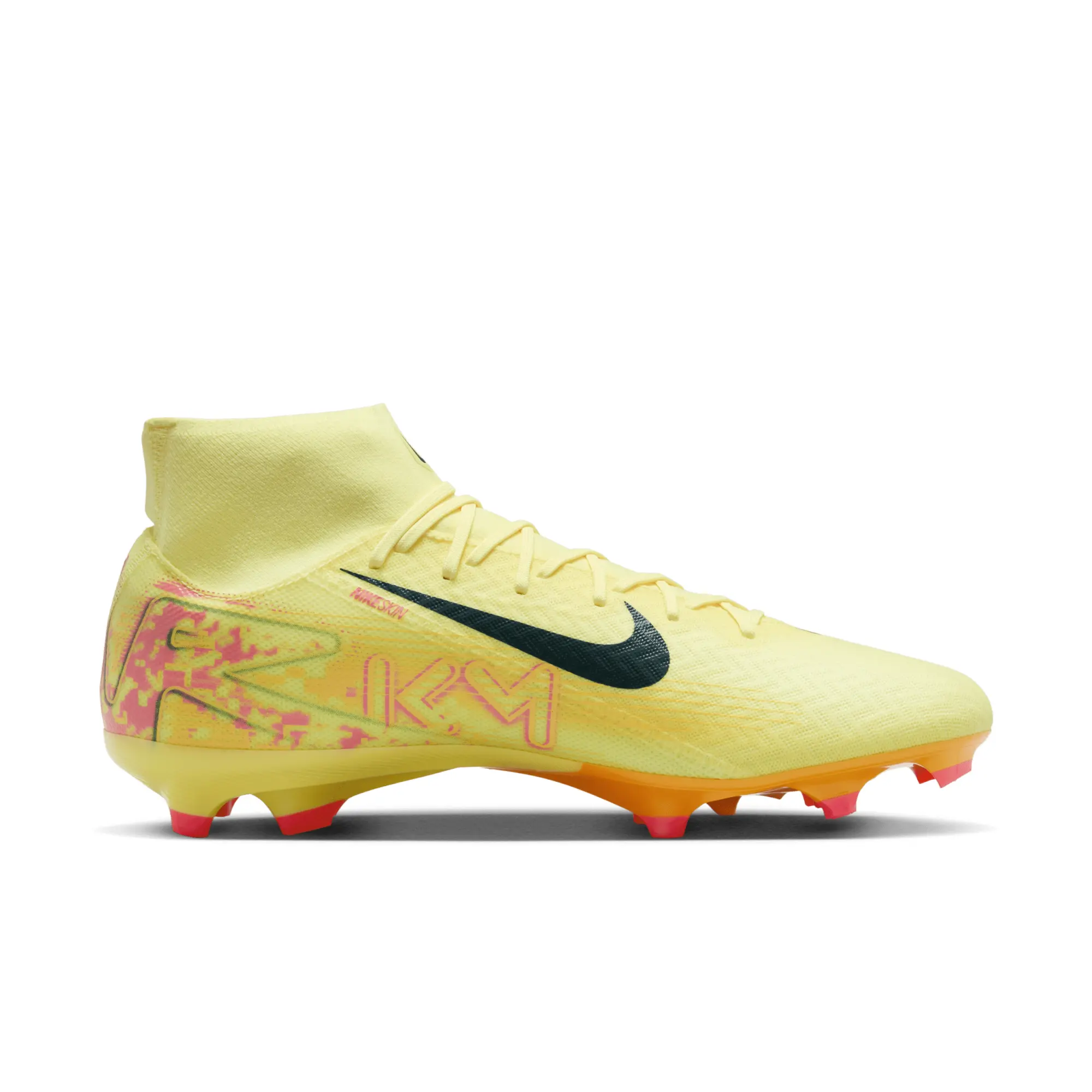 Nike Mercurial Superfly 10 Academy Kylian Mbappe MG High Top Football Boot Orange FQ8293 800 FOOTY.COM