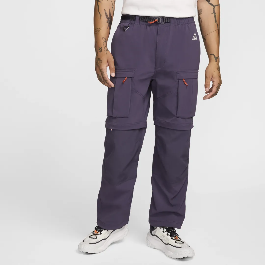 Nike ACG 'Smith Summit' Men's Cargo Trousers - Purple - Nylon