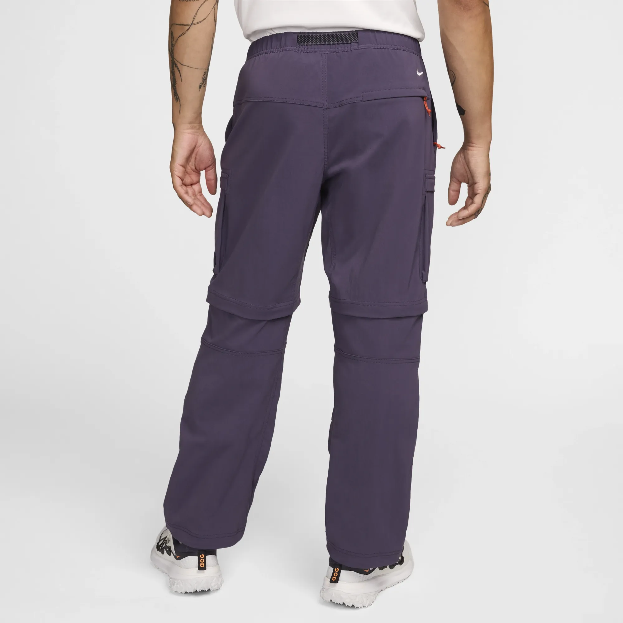 Nike ACG 'Smith Summit' Men's Cargo Trousers - Purple - Nylon