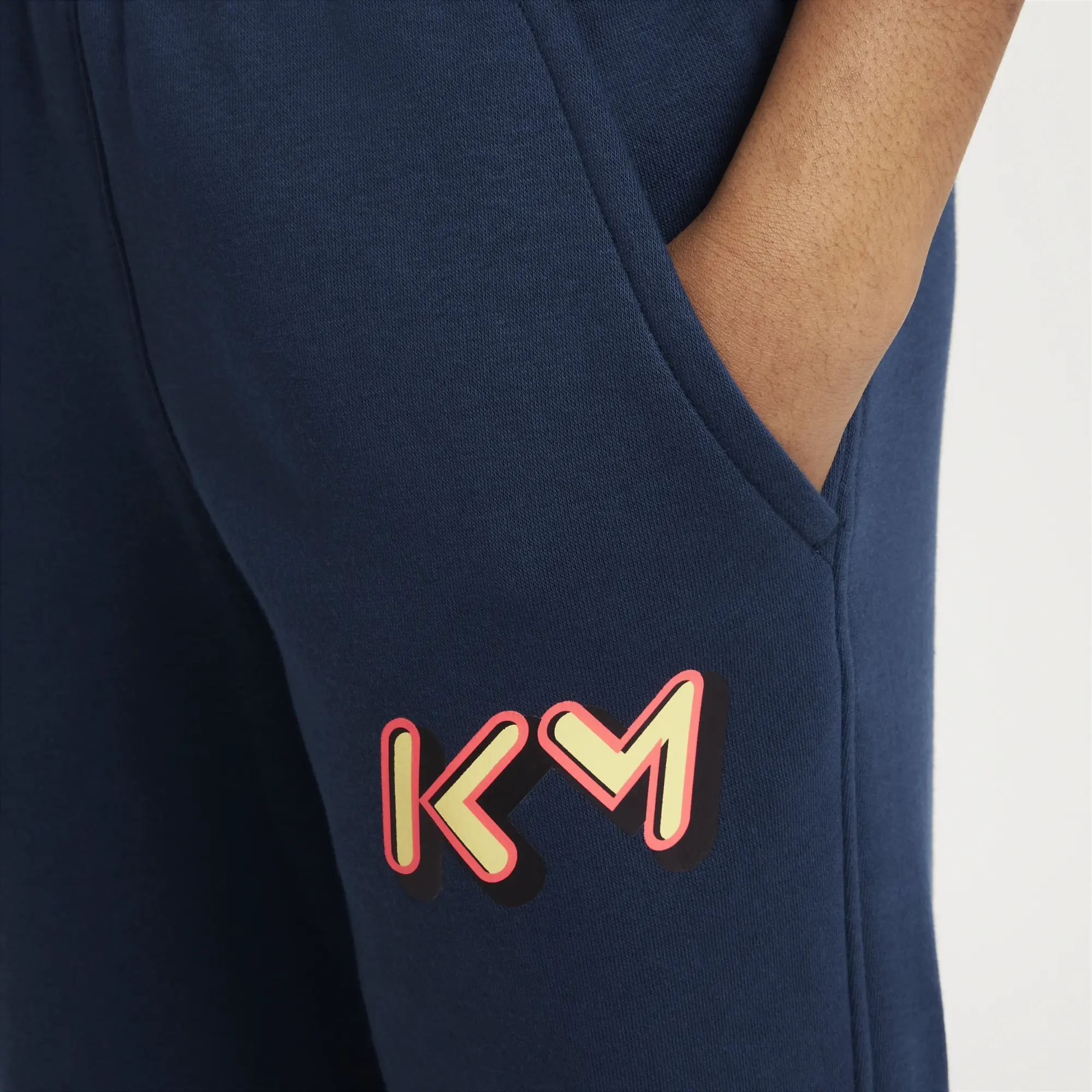 Nike Sweatpants Club Fleece Mbappé Personal Edition - ['Blue']