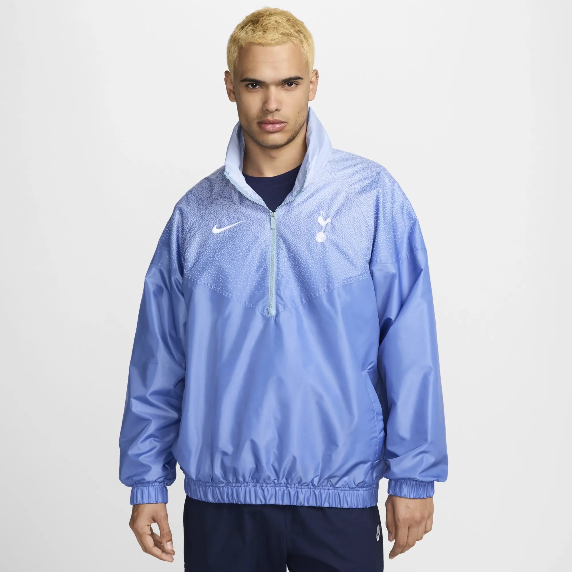 Nike Tottenham Windrunner Anorak - Sky/White - 2024-2025