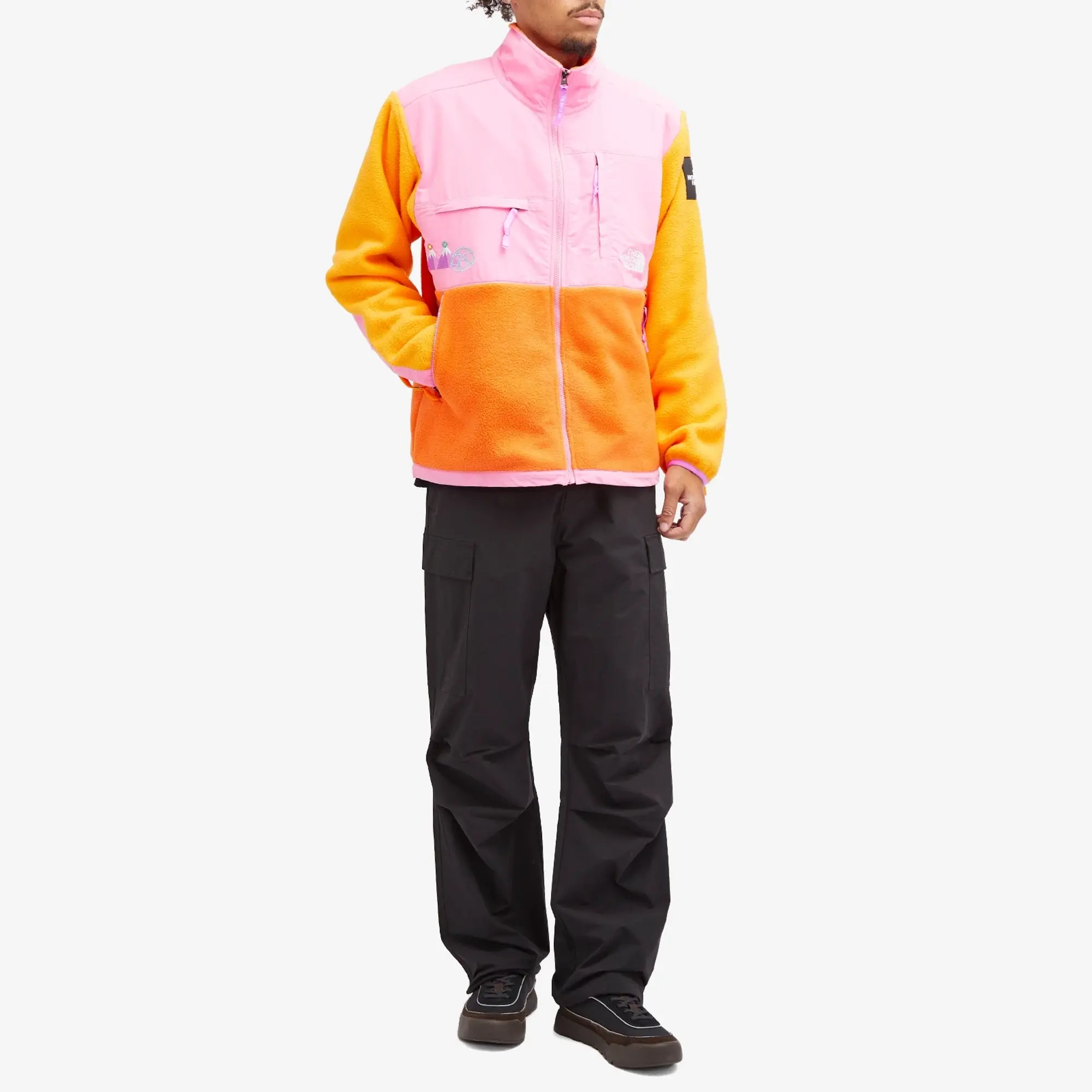 The North Face NSE x Yinka Ilori Retro Denali Fleece Jacket, Orange