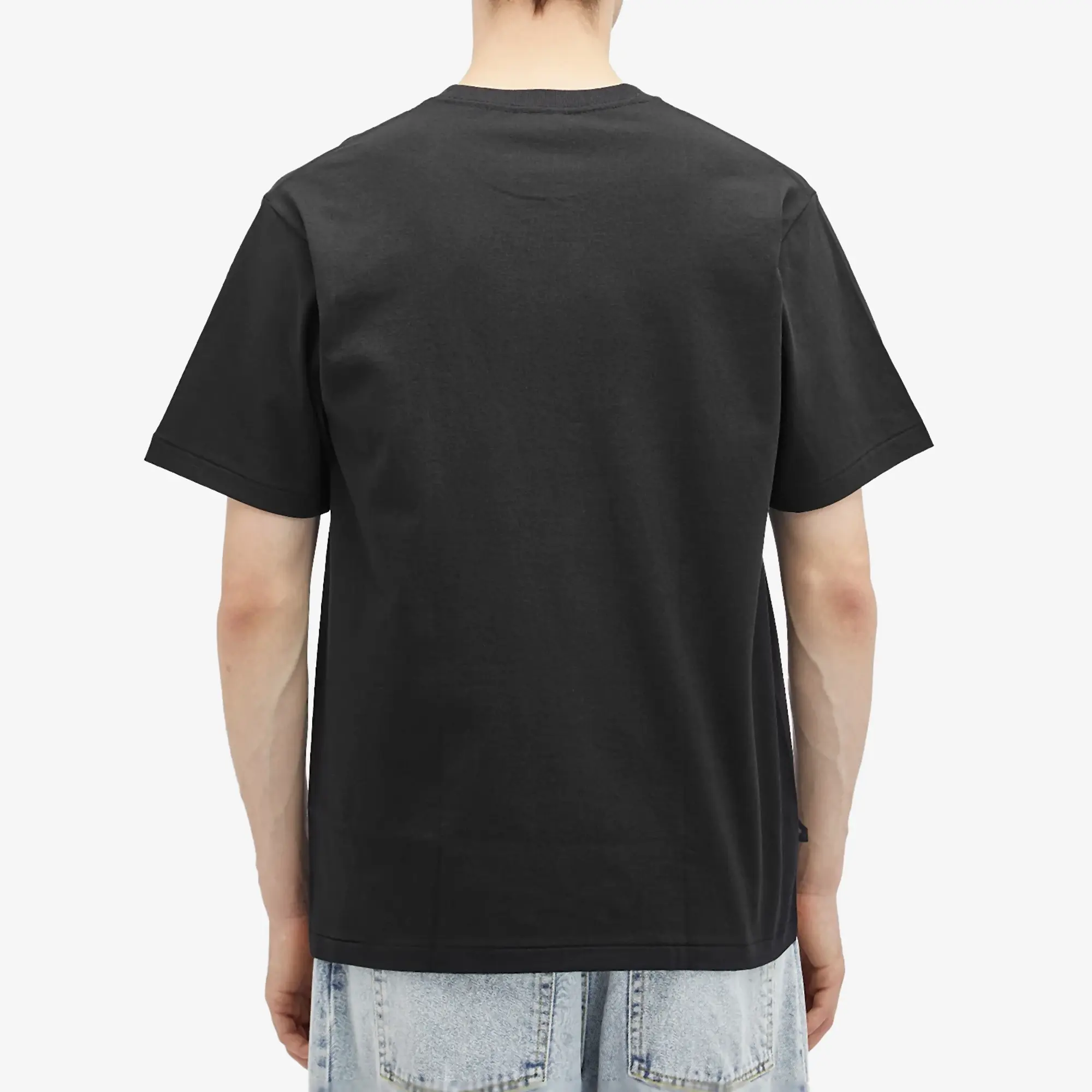 A Bathing Ape Men's ABC Camo College T-Shirt Black/Blue