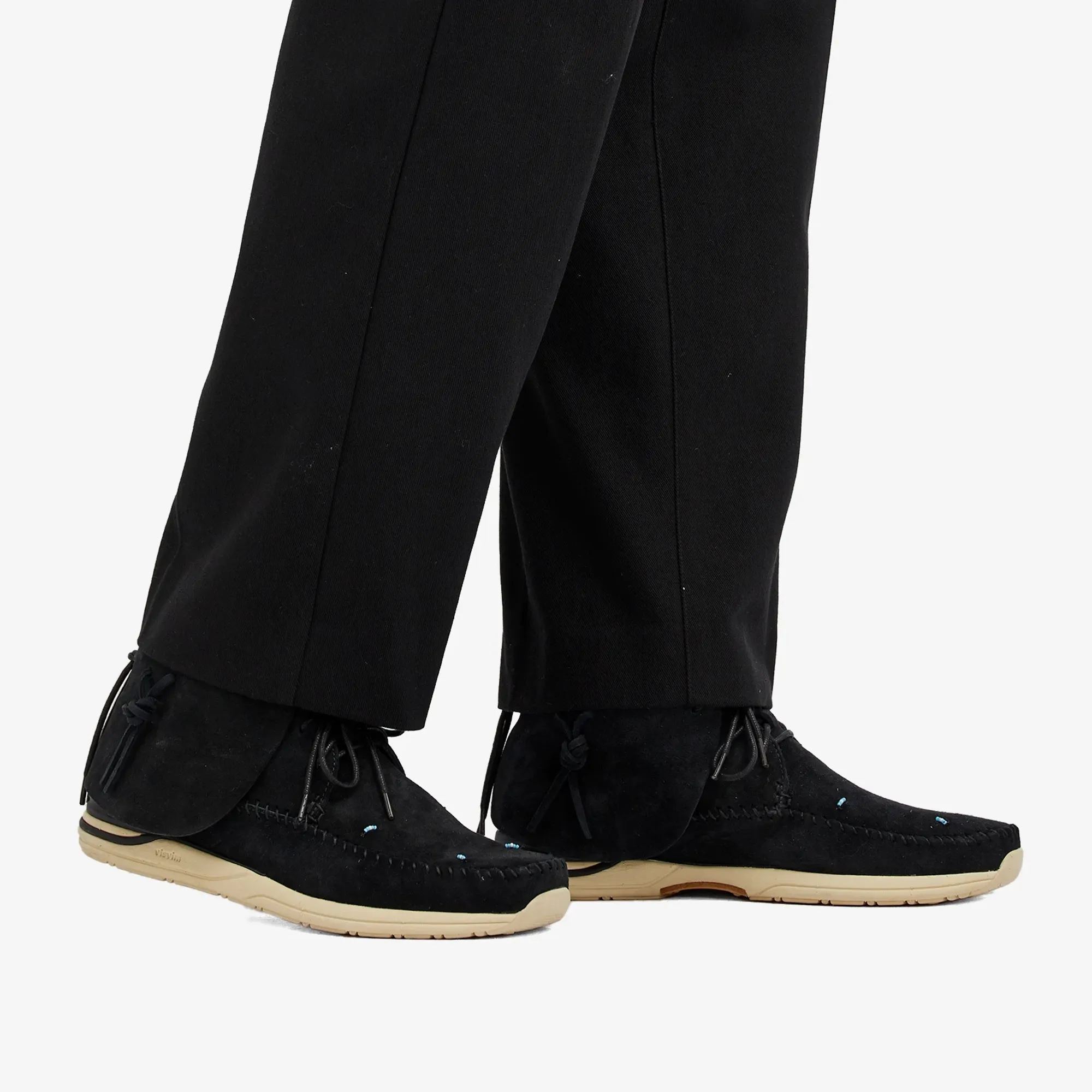 VISVIM FBT LHAMO-FOLK BLACK US11 VIRGILPATRICIANFOLEY