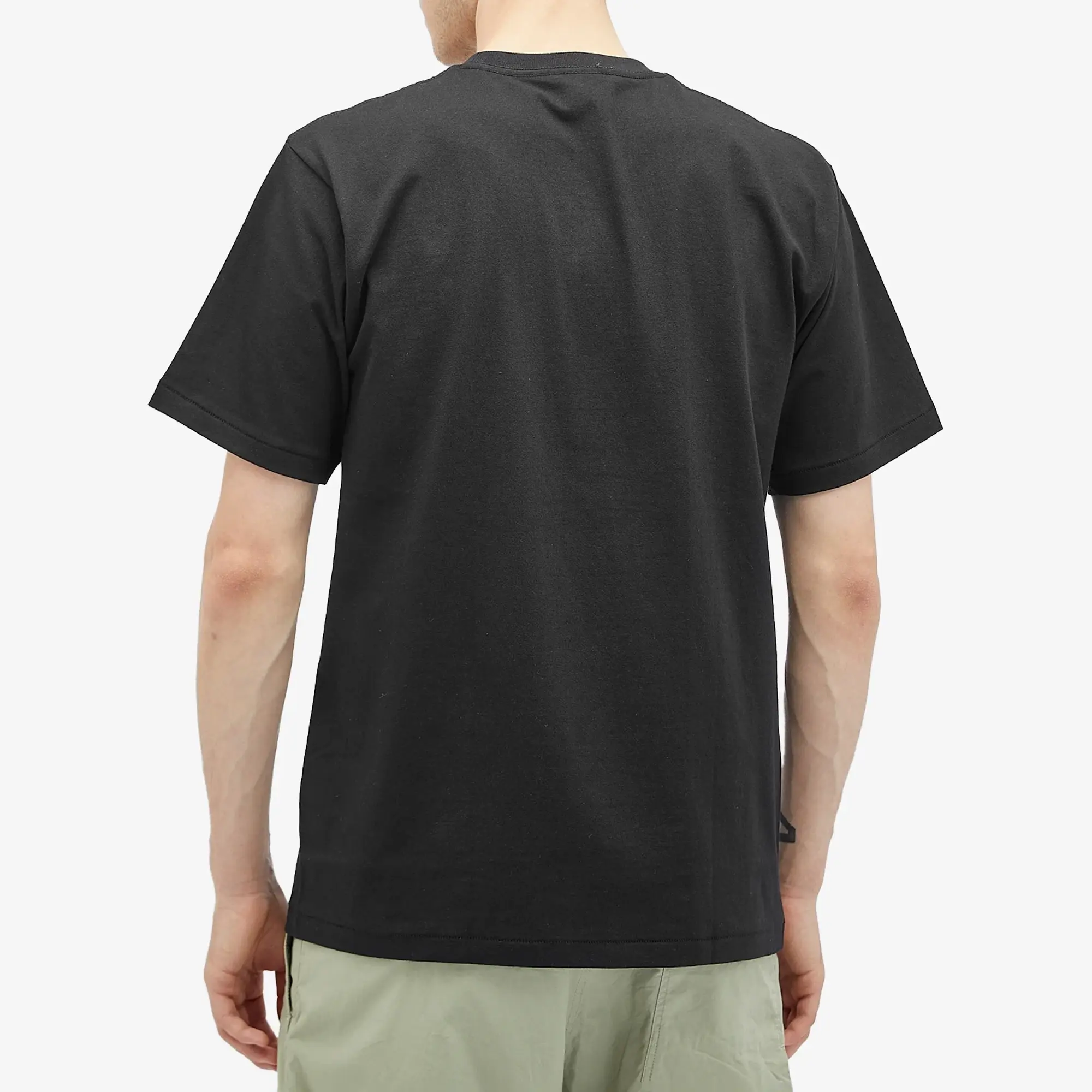 A Bathing Ape Men's ABC Camo College T-Shirt Black/Green