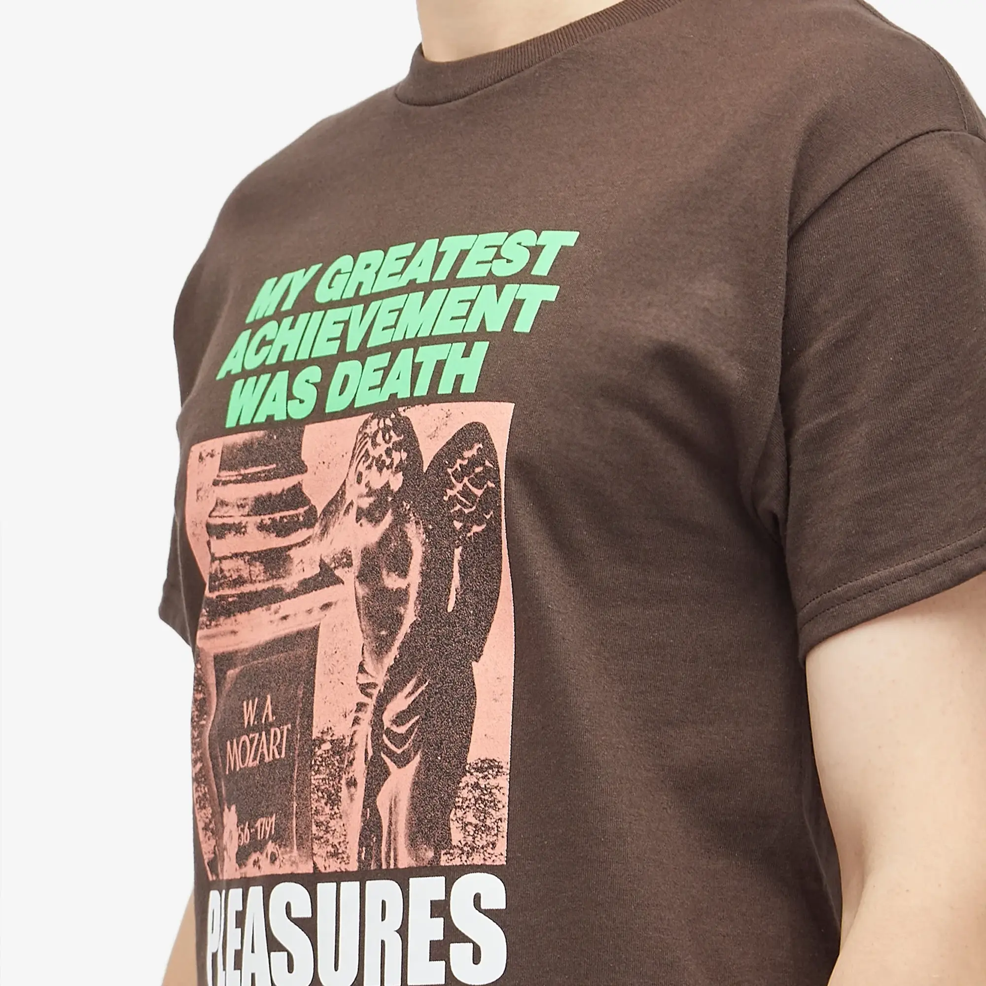 Crocs Pleasures Men's Wolfie T-Shirt Brown