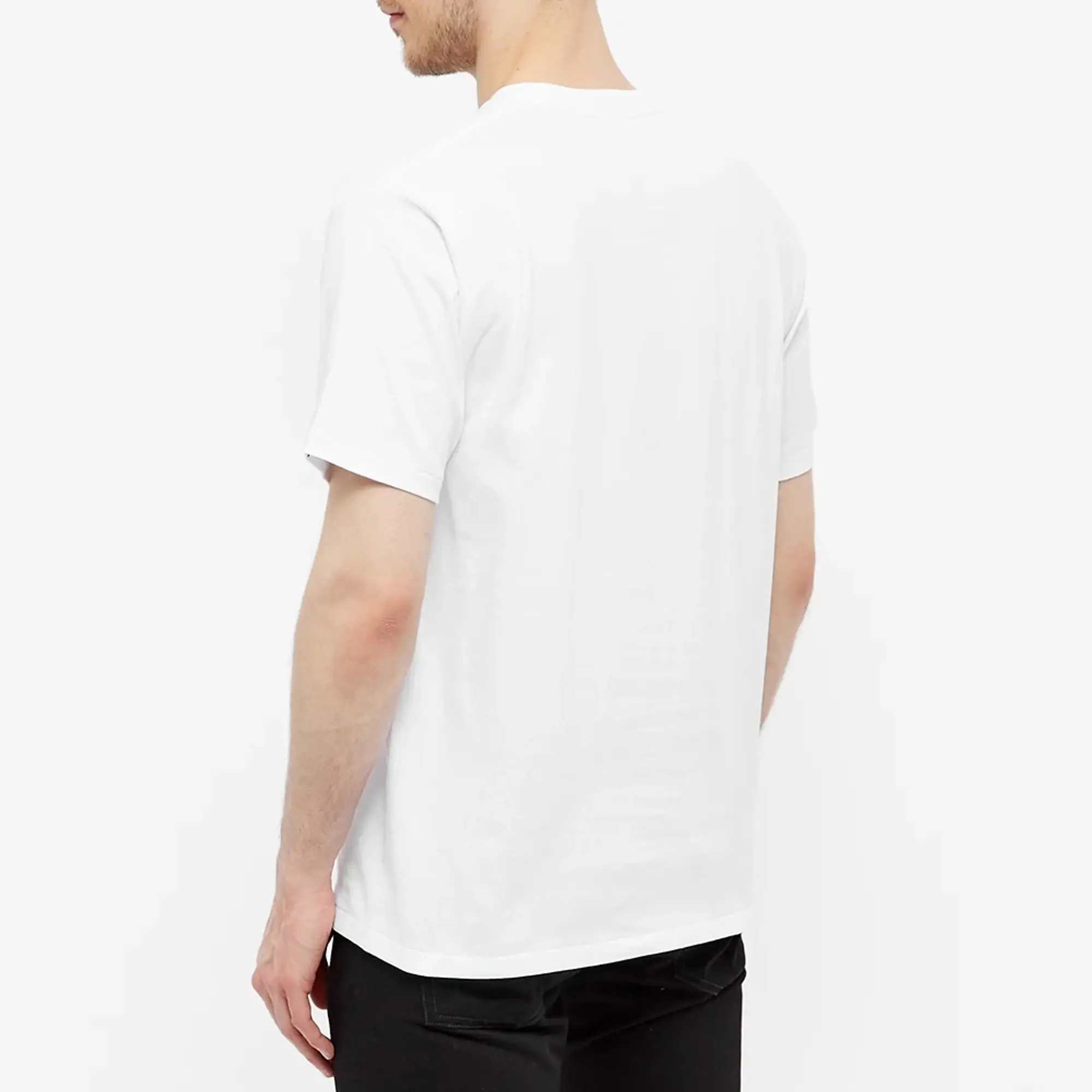 A Bathing Ape Abc Camo College Tee Men Shortsleeves White