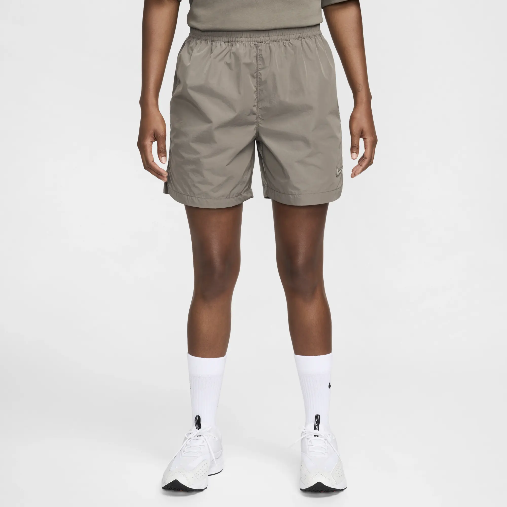 Nike Nocta Cardinal Stock Woven Short Olive Grey/Moon Fossil