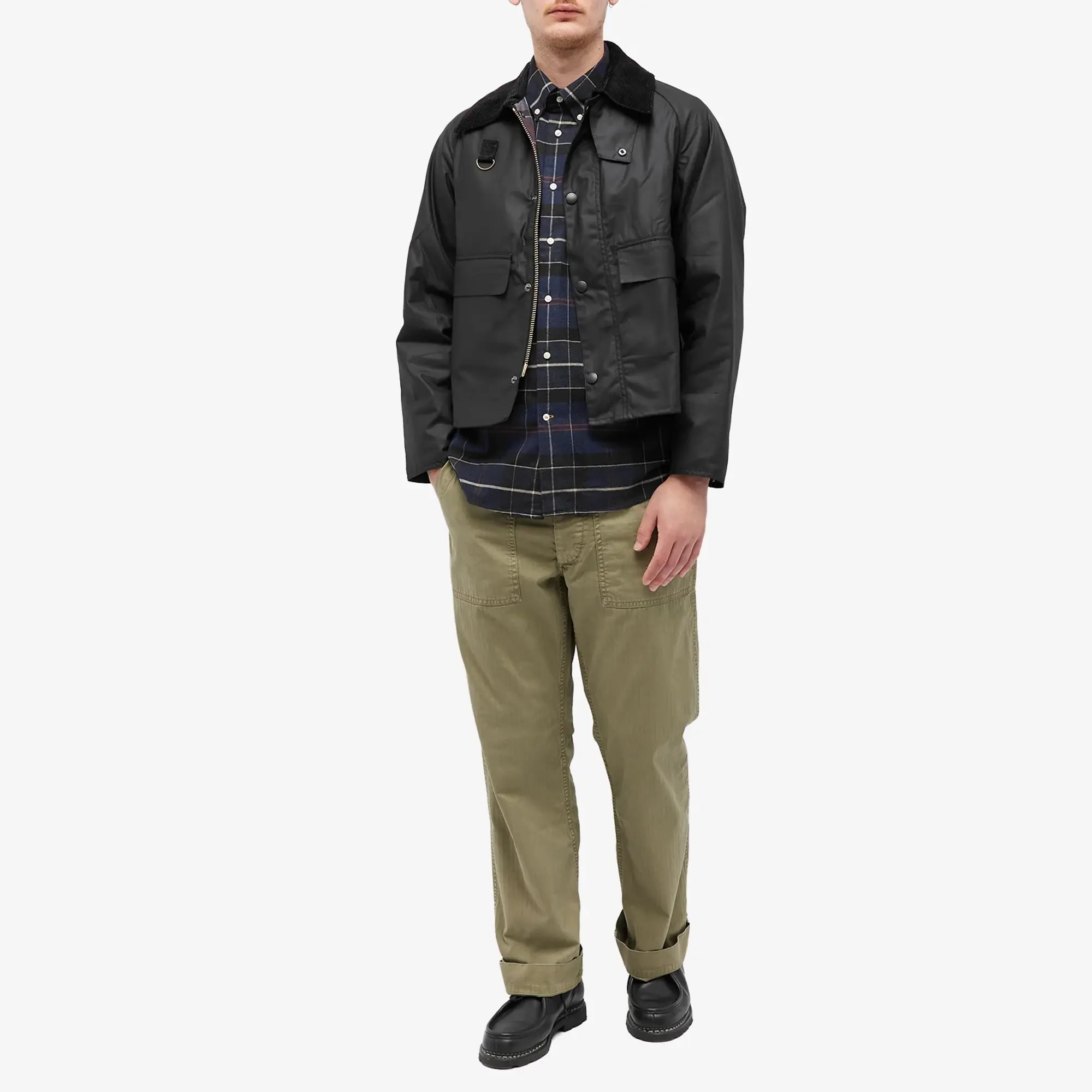 Crocs Barbour Men's SL Spey Wax Jacket Black