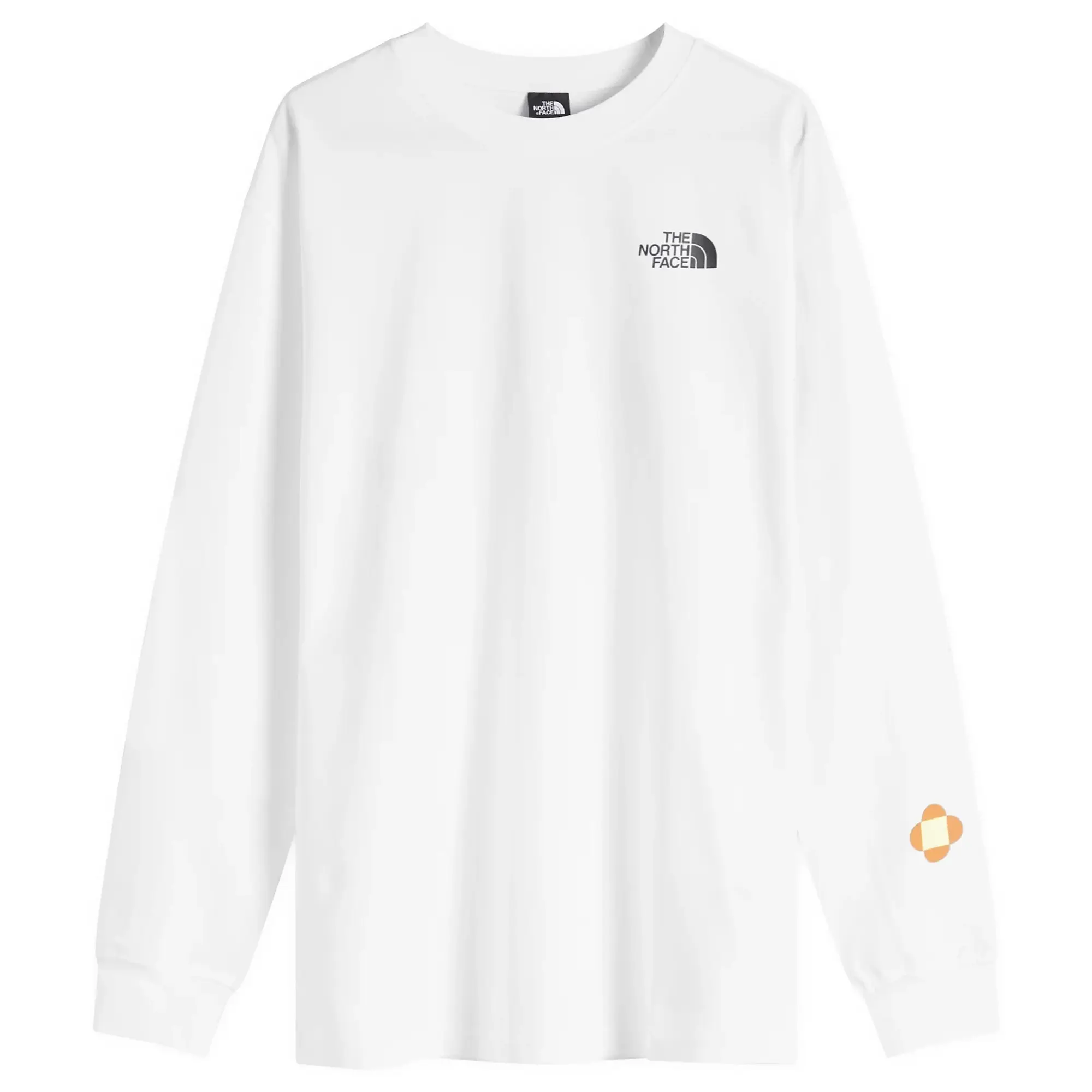 Crocs The North Face NSE x Yinka Ilori Graphic Long Sleeve T-Shirt Tnf White