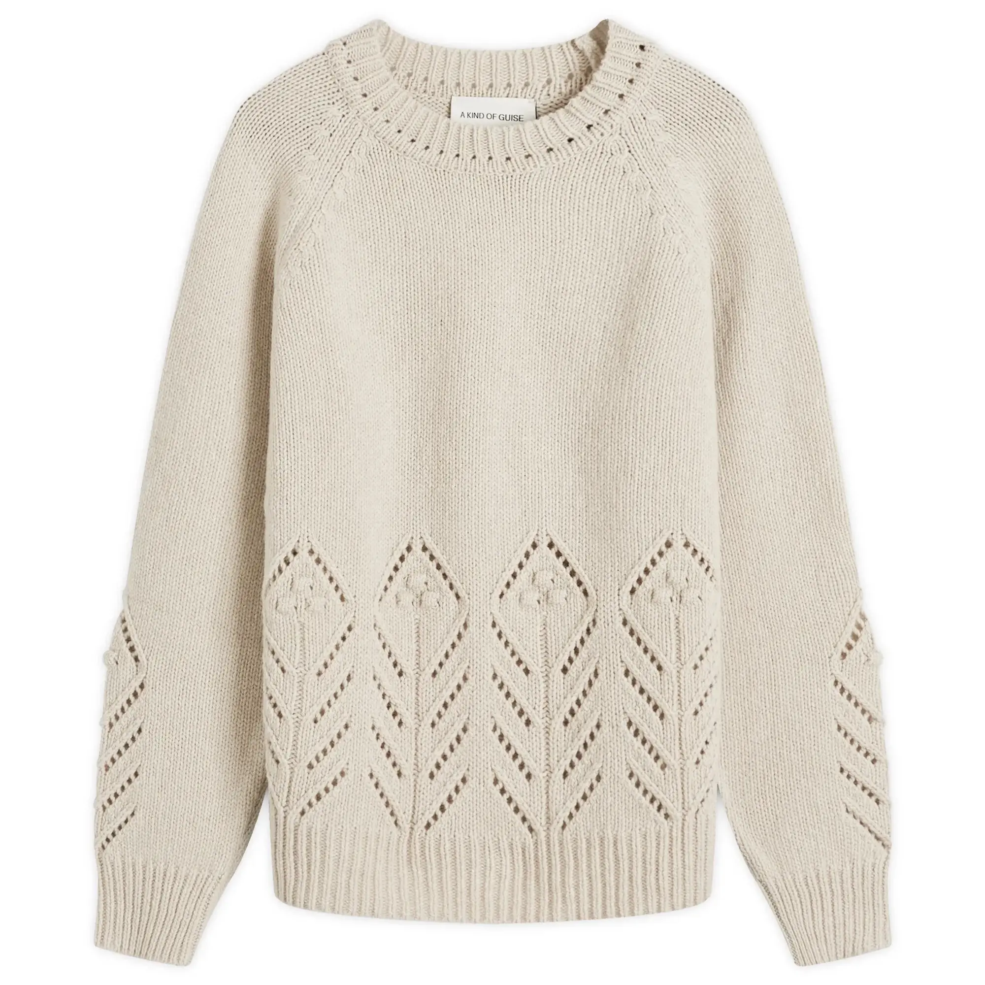Crocs A Kind of Guise Men's Severino Knit Jumper Panna Melange