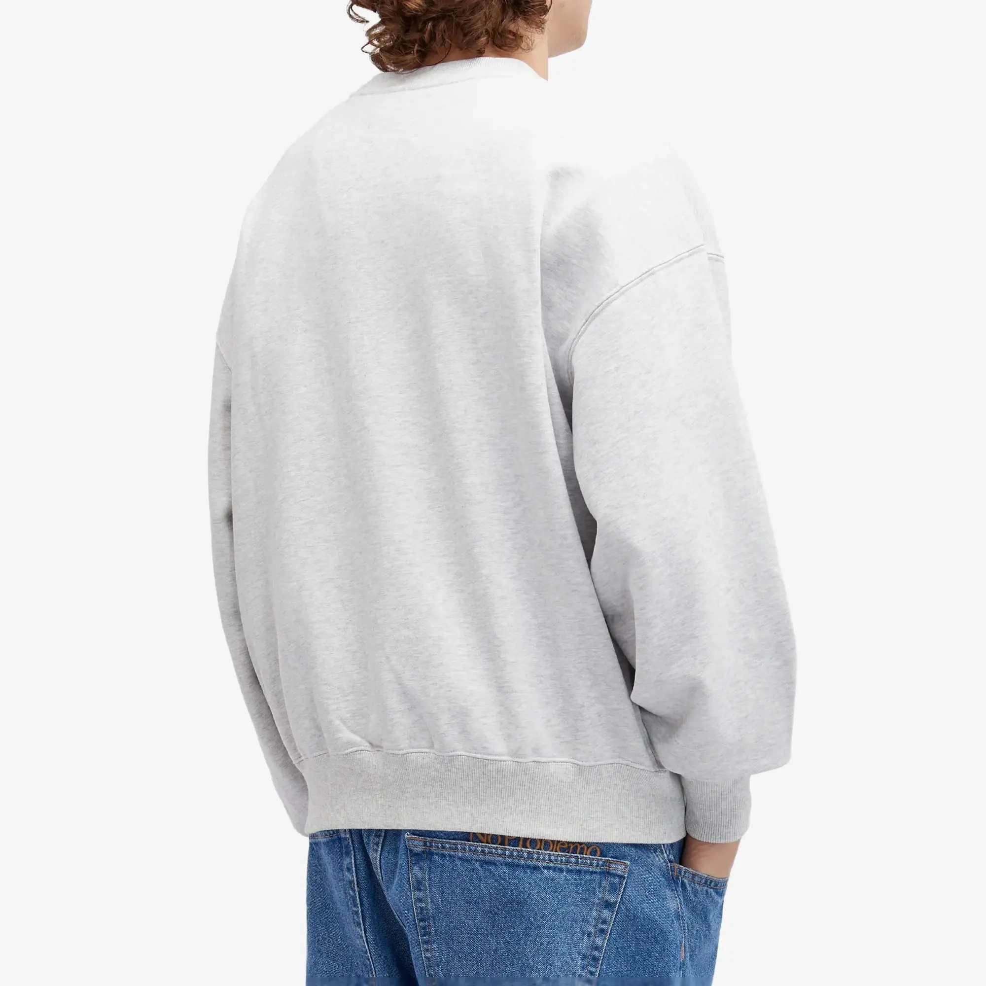 Crocs New Amsterdam Varsity Crew Sweatshirt Grey