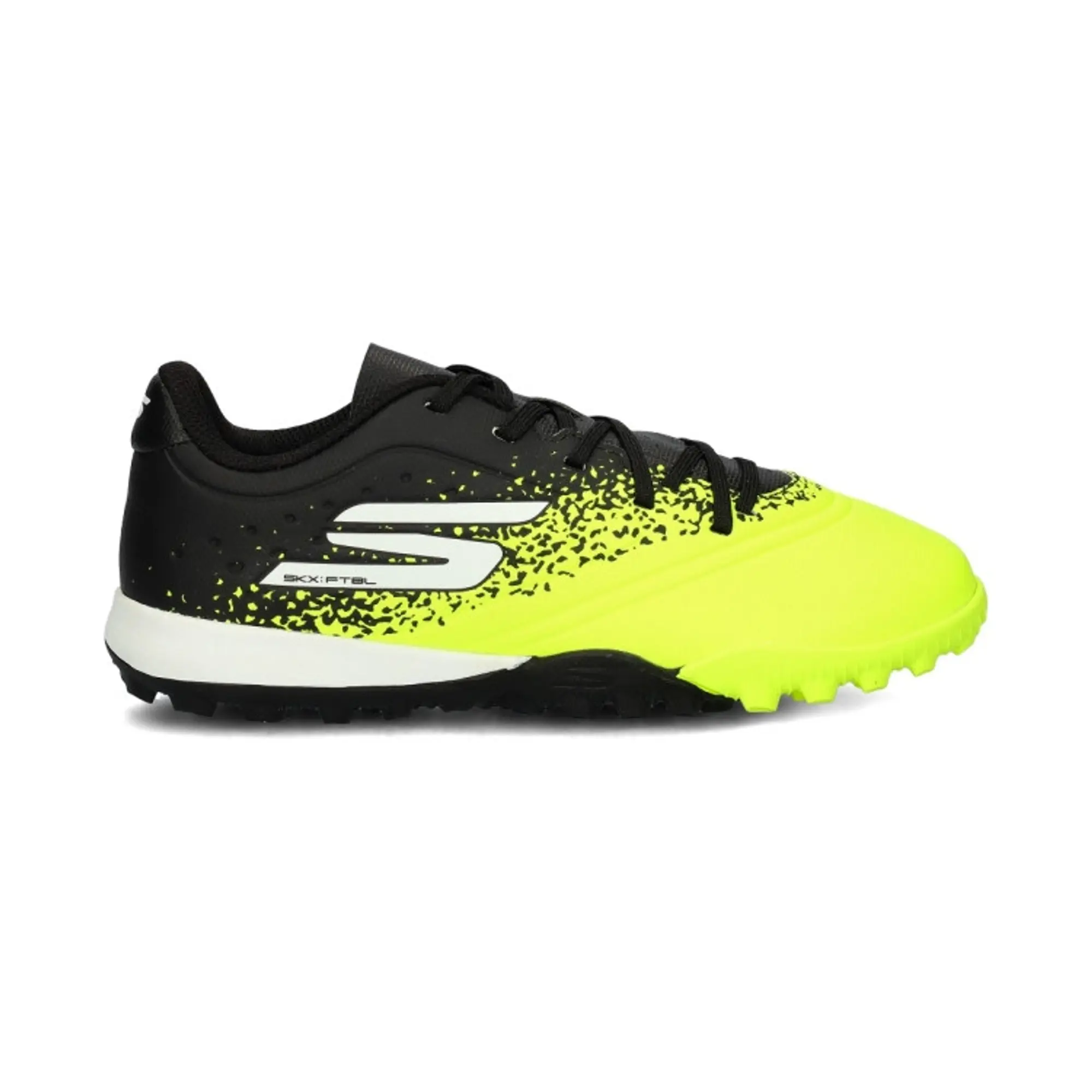 Skechers Razor 1.5 Jr Youth TF Sneaker in Yellow/Black