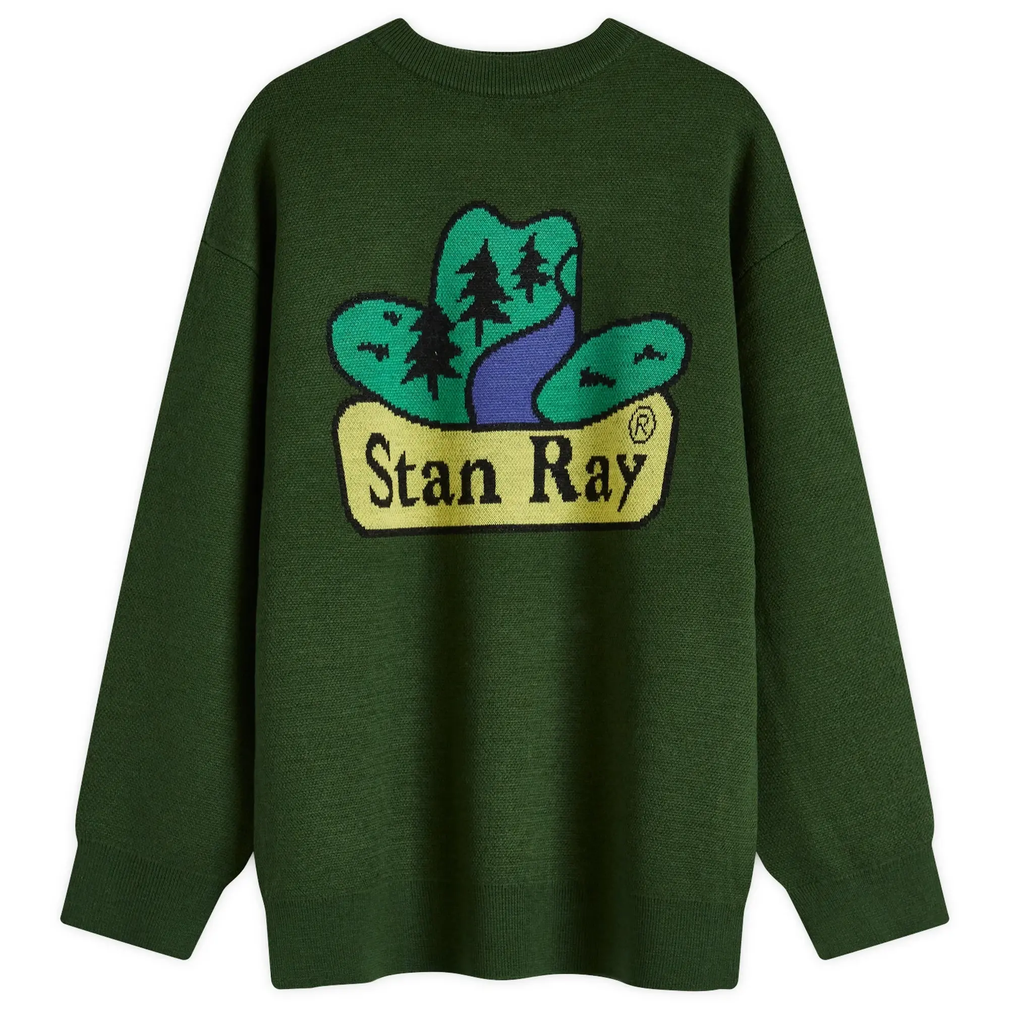 Crocs Stan Ray Men's Crew Knit Sweatshirt Tejas Stack