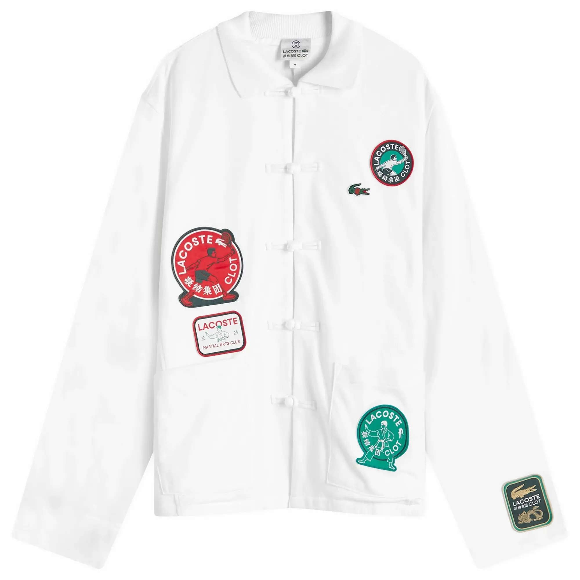 Lacoste X Clot Chemise Men Longsleeves|Overshirts White