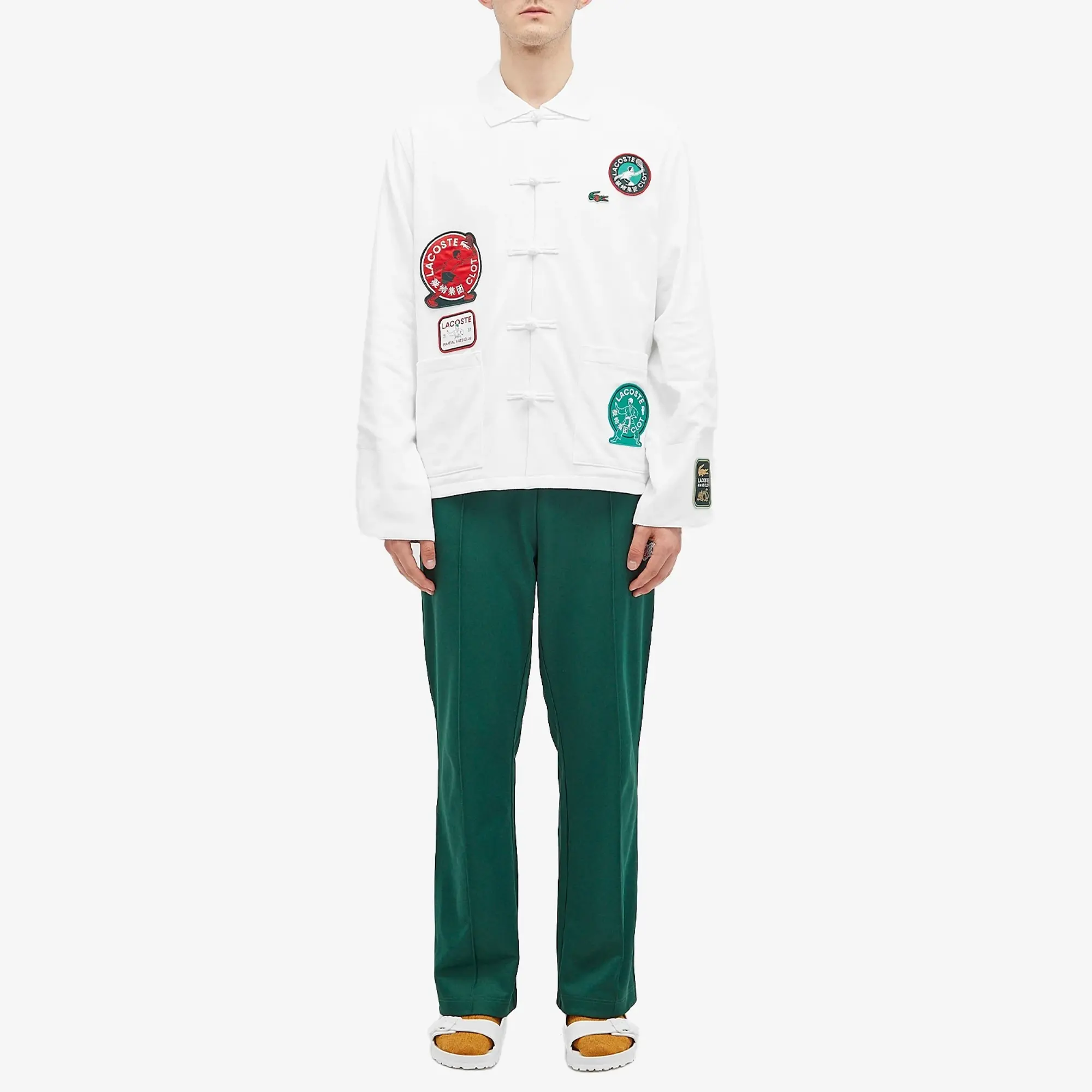 Lacoste X Clot Chemise Men Longsleeves|Overshirts White