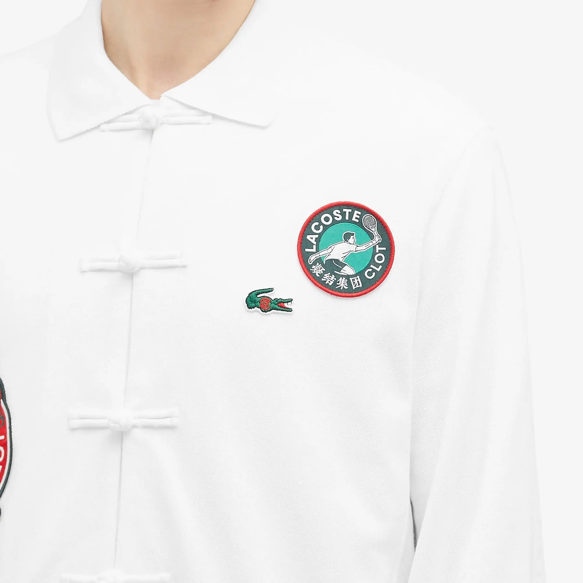 Lacoste X Clot Chemise Men Longsleeves|Overshirts White