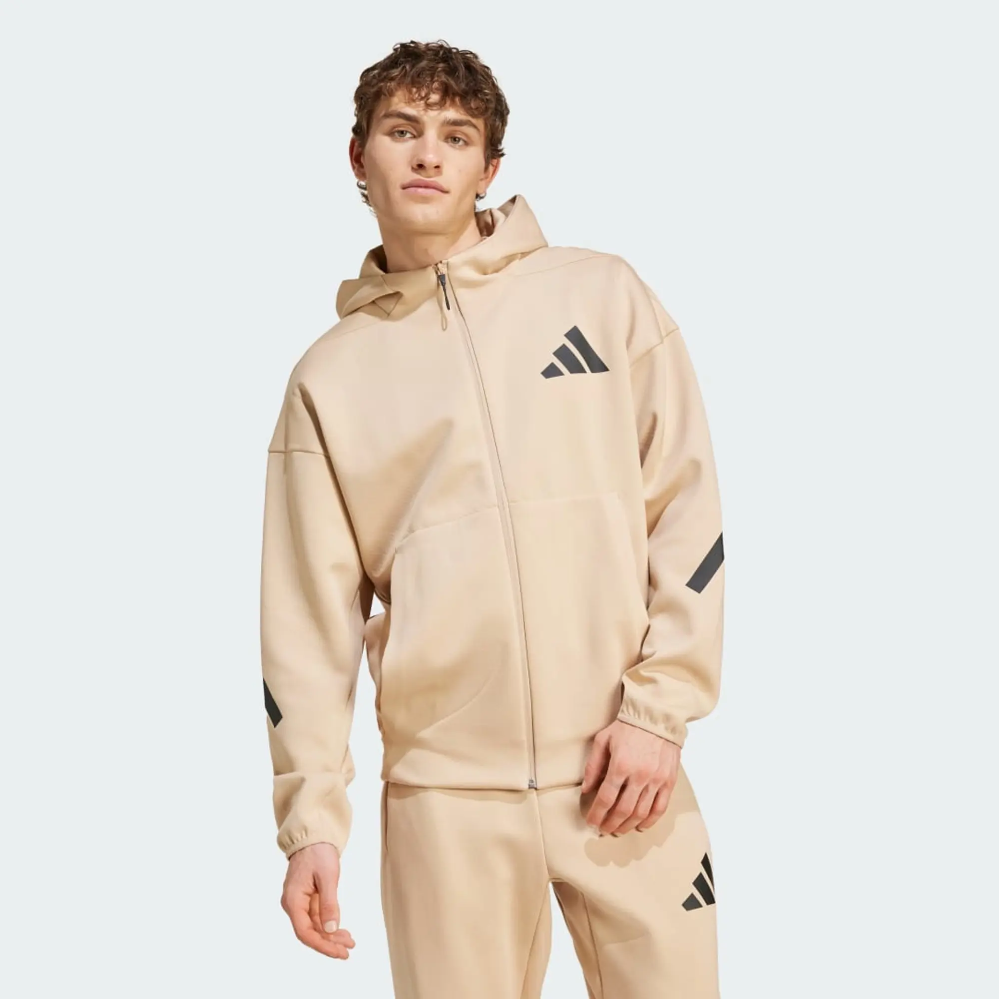 adidas Men Z.N.E. Full Zip Hooded Track Jacket