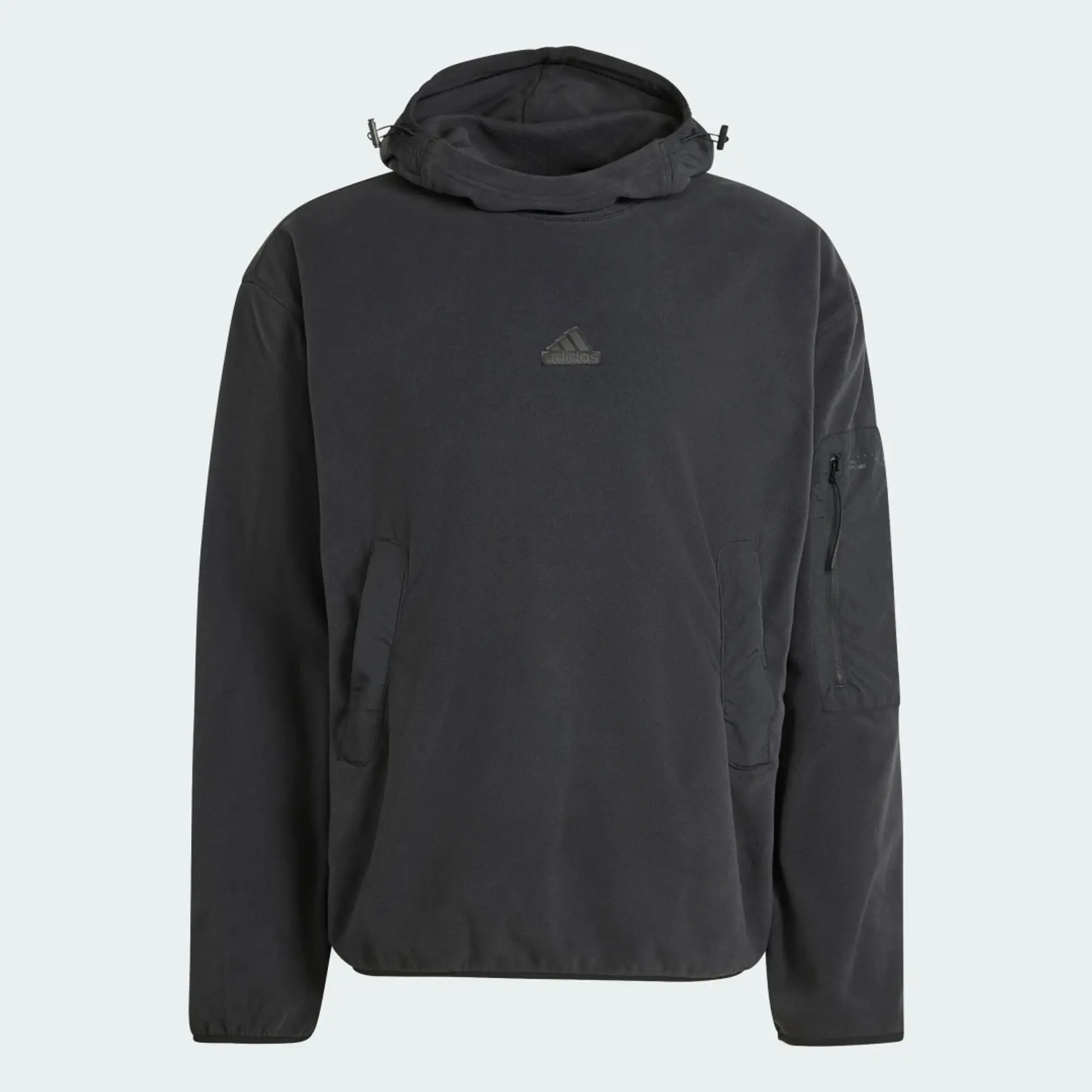 adidas Men City Escape Polar Fleece Hoodie