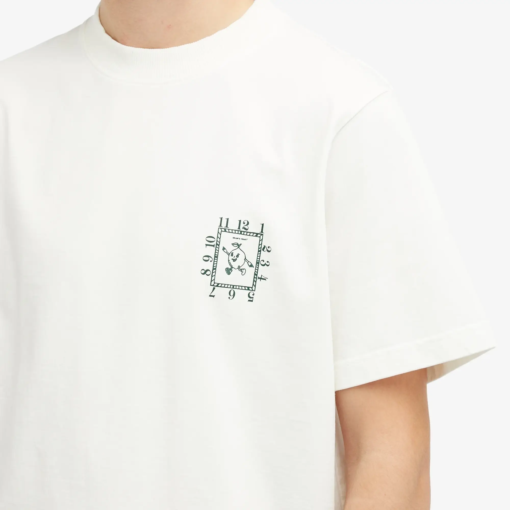 Bram's Fruit Men's Tank Dial T-Shirt White