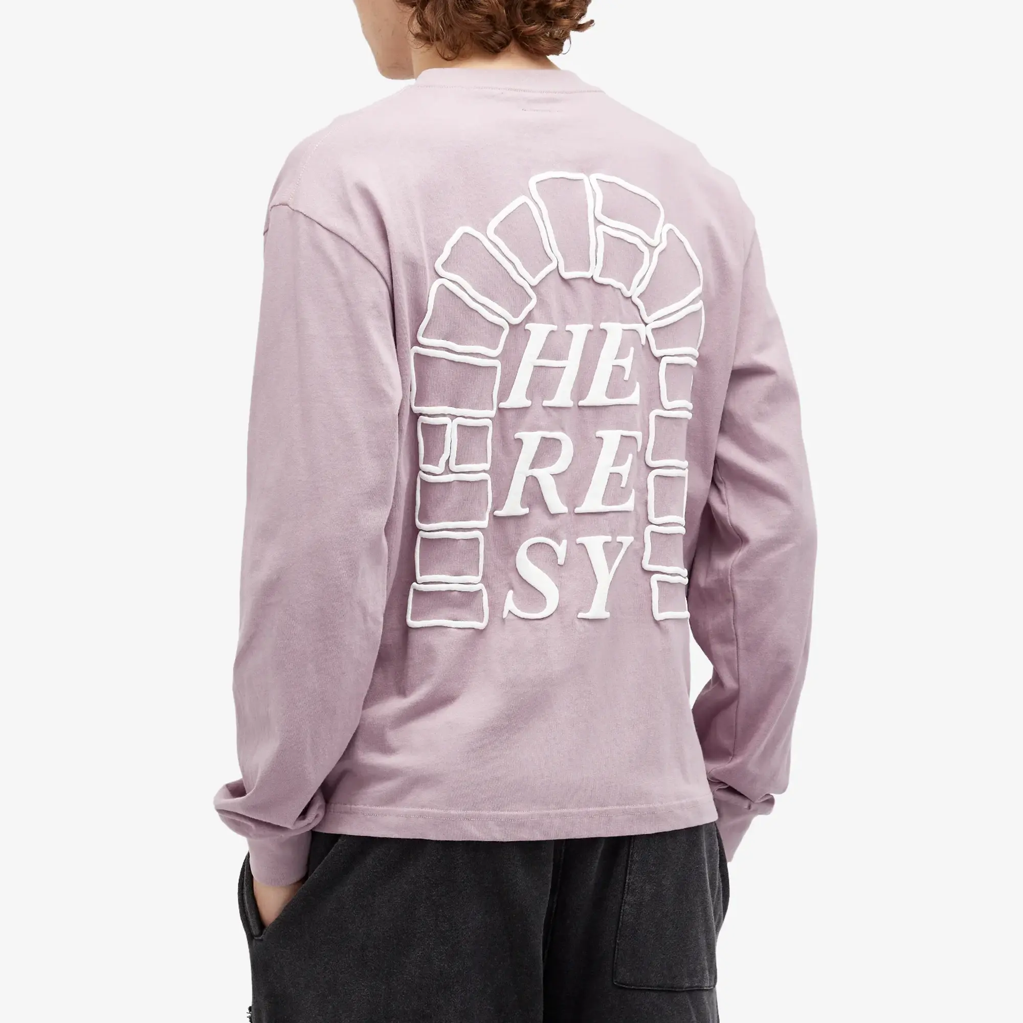 Heresy Men's Arch Logo Long Sleeve T-Shirt Wine