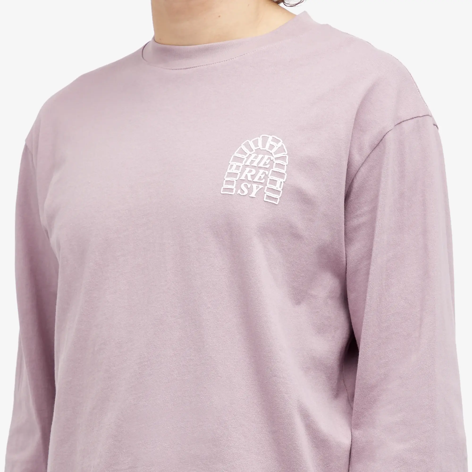 Heresy Men's Arch Logo Long Sleeve T-Shirt Wine