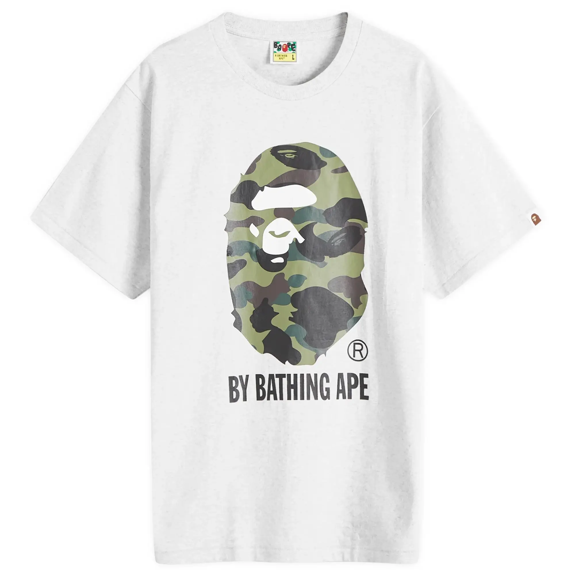 A Bathing Ape Men's 1st Camo Bape Sta T-Shirt Grey/Green