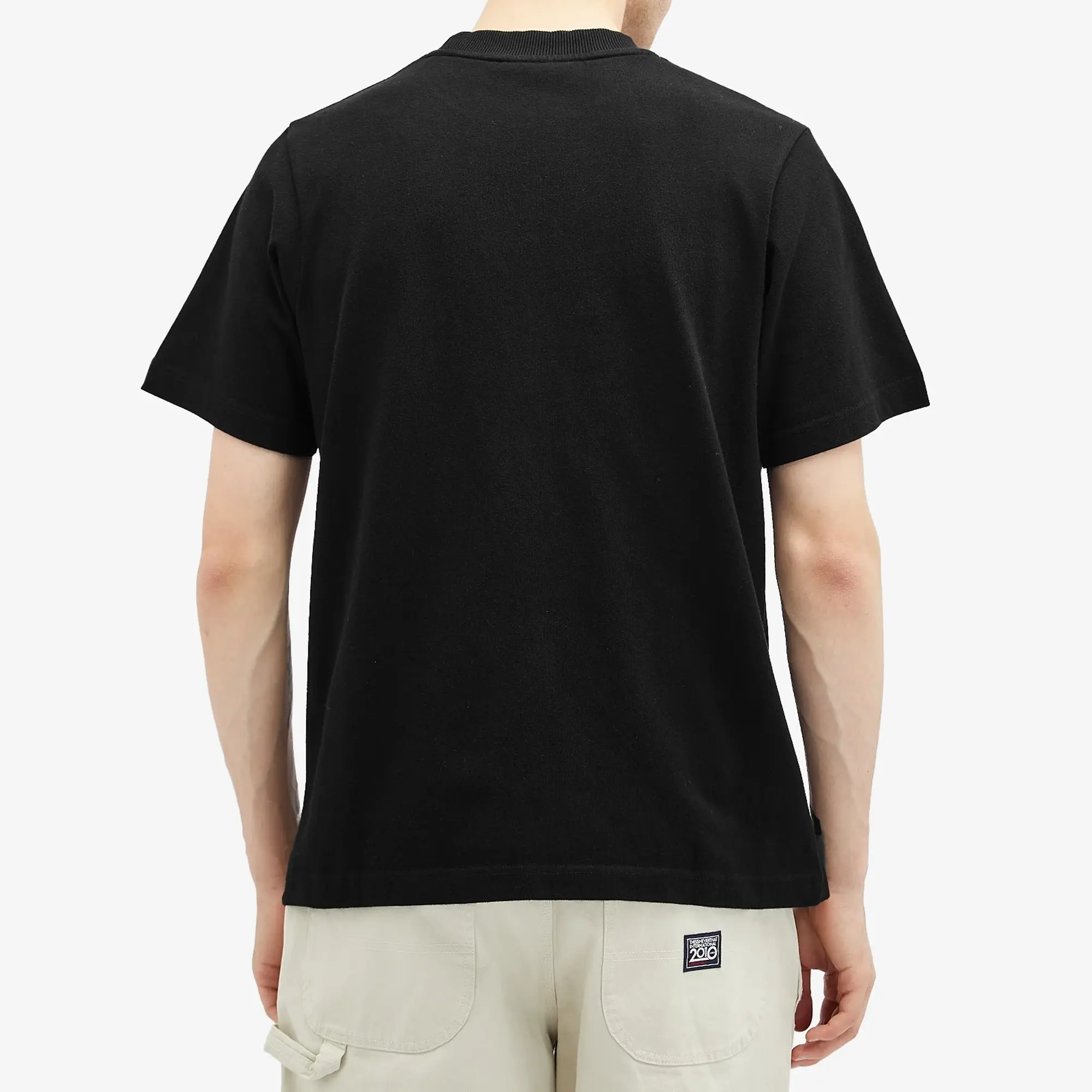 Bram's Fruit Men's Outline Lemon T-Shirt Black