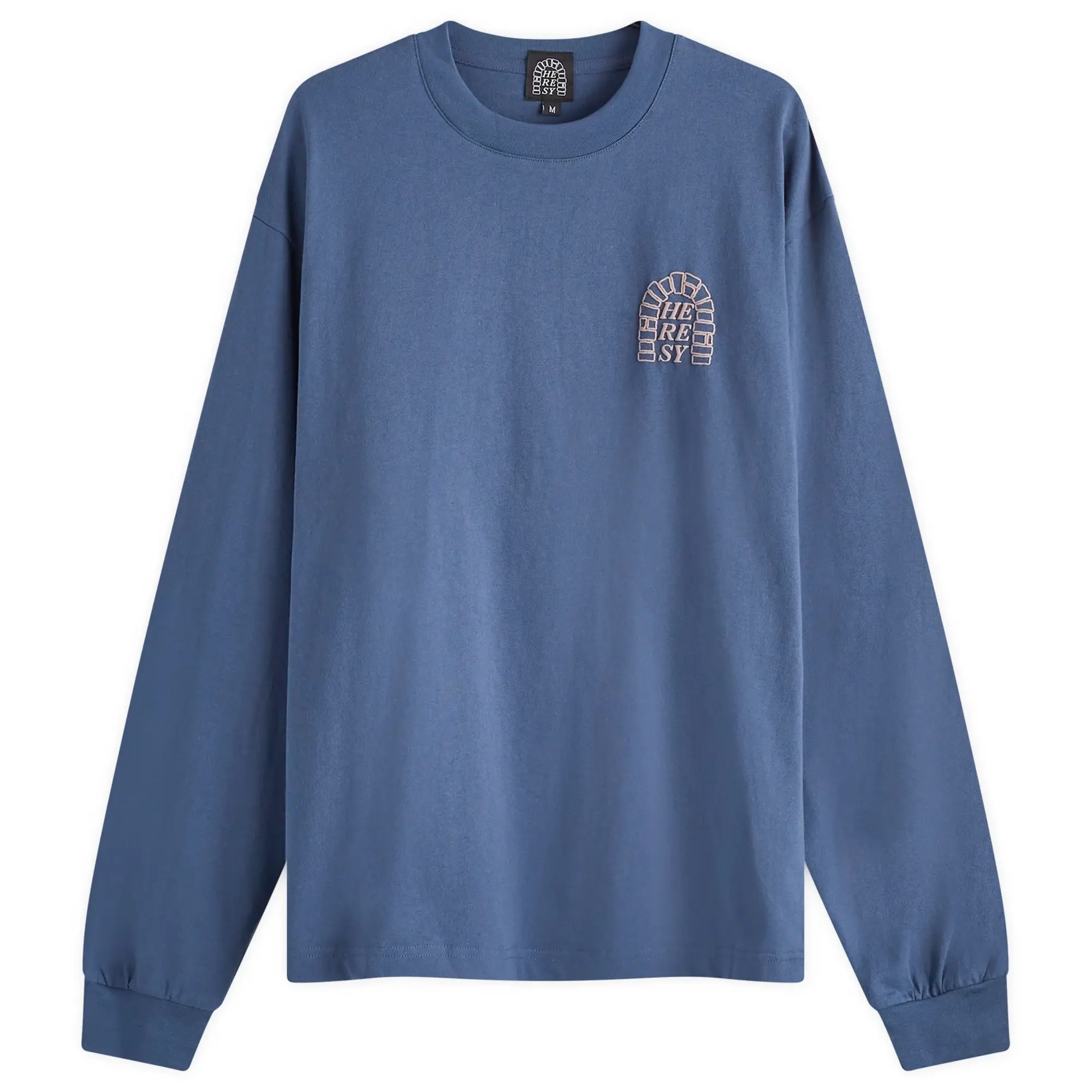Heresy Men's Arch Logo Long Sleeve T-Shirt Navy