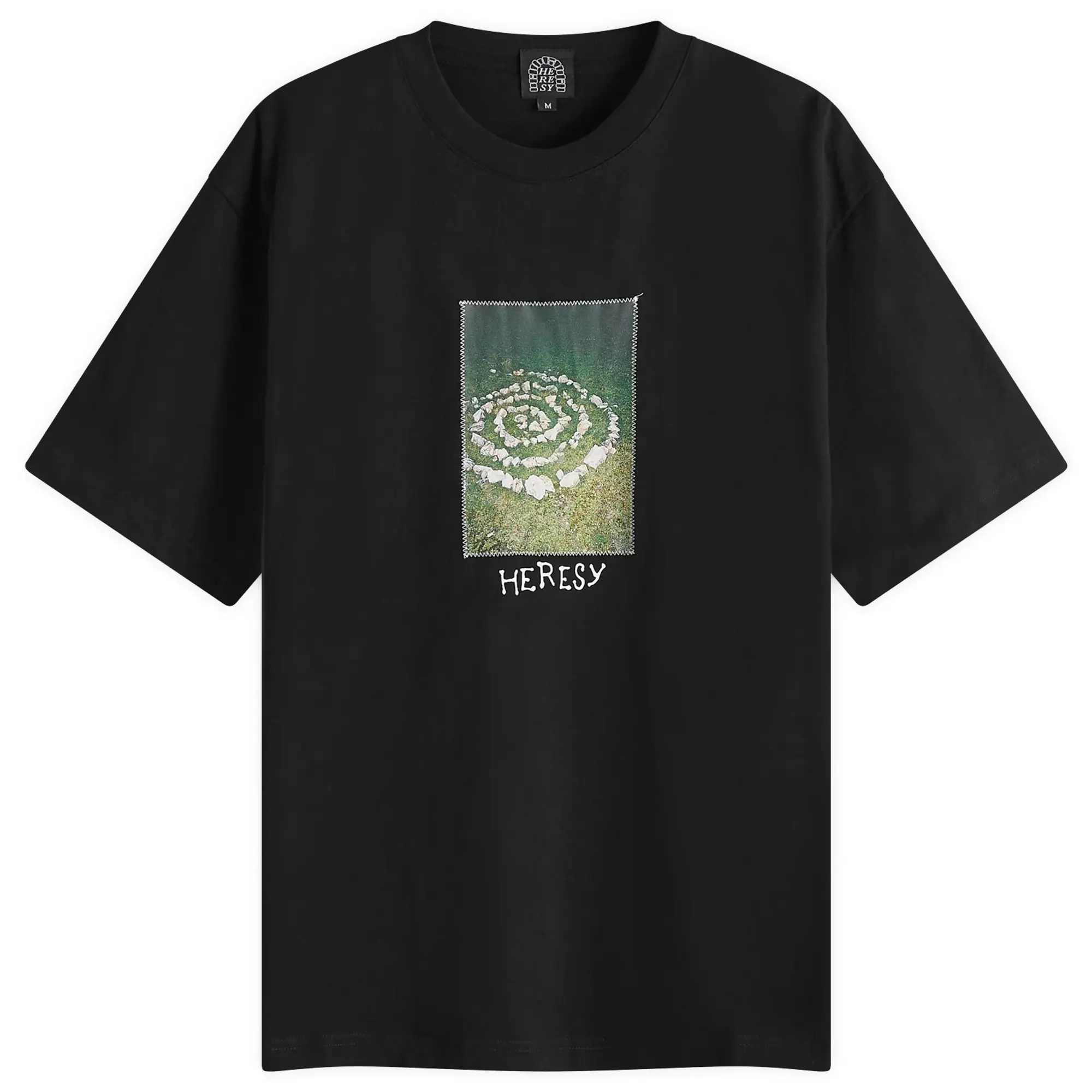 Heresy Spiral Tee - Black