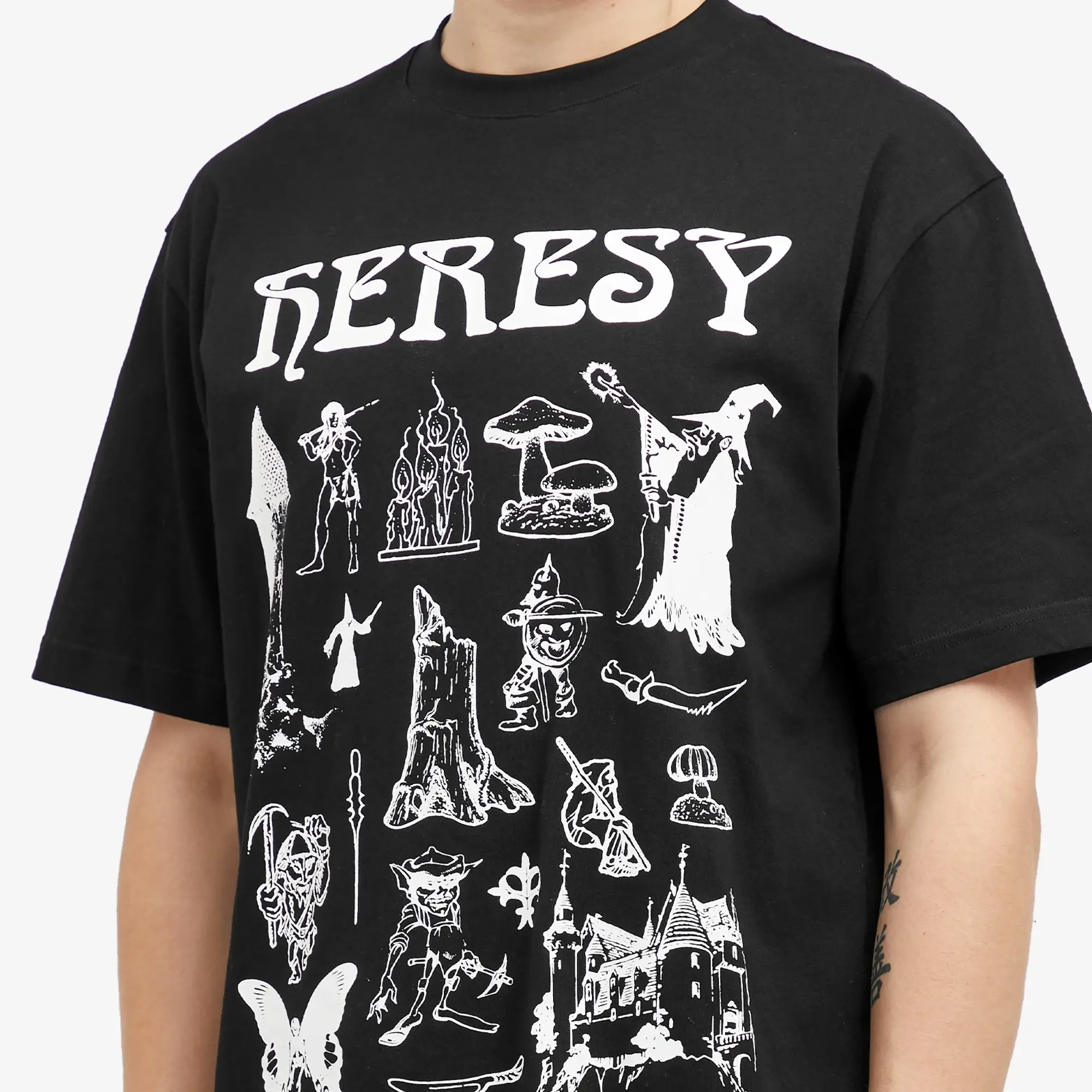 Heresy Enthusiast Tee - Black