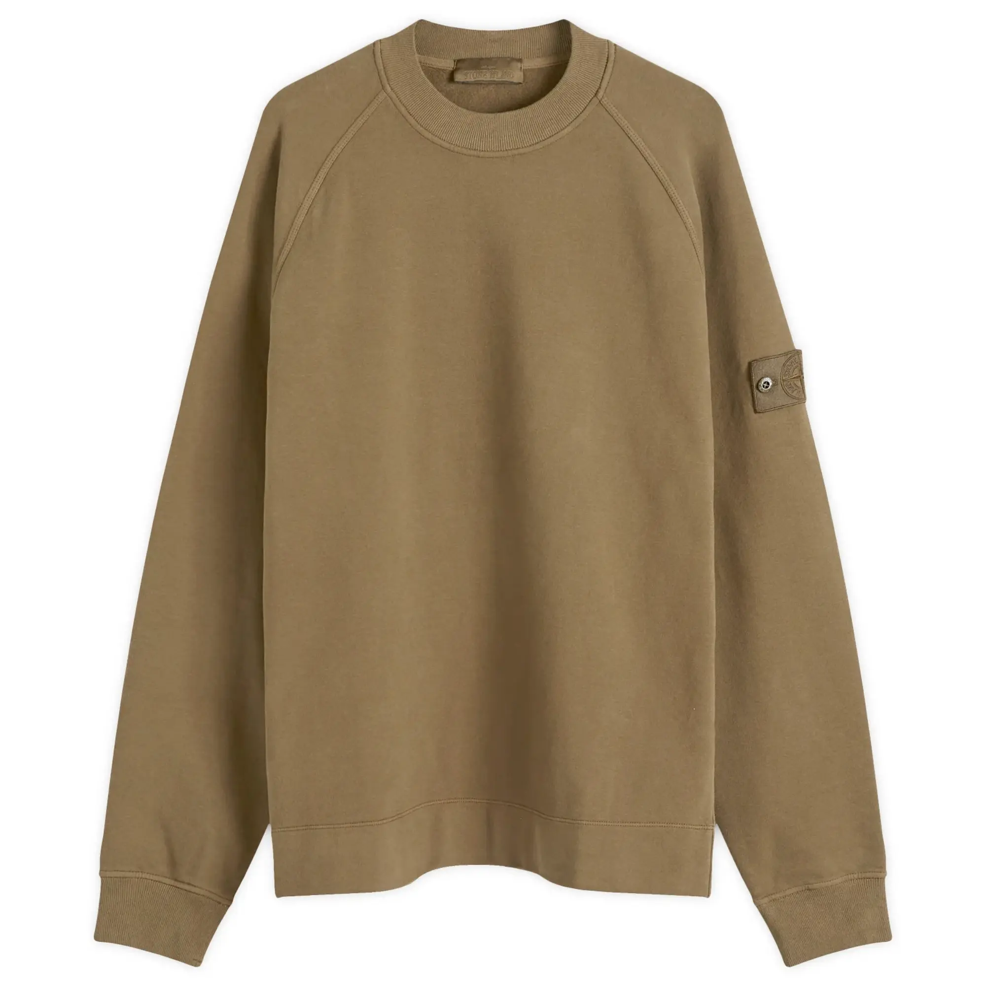 Stone Island Men's Ghost Crew Neck Sweatshirt Military Green