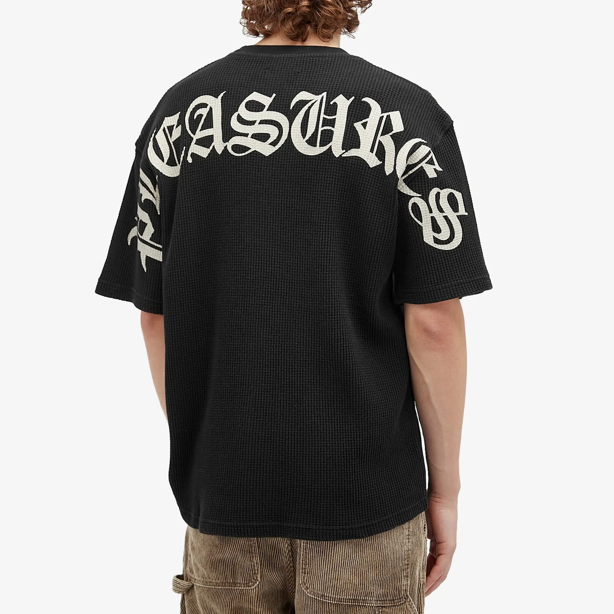 Pleasures Men's Neural Waffle T-Shirt Black