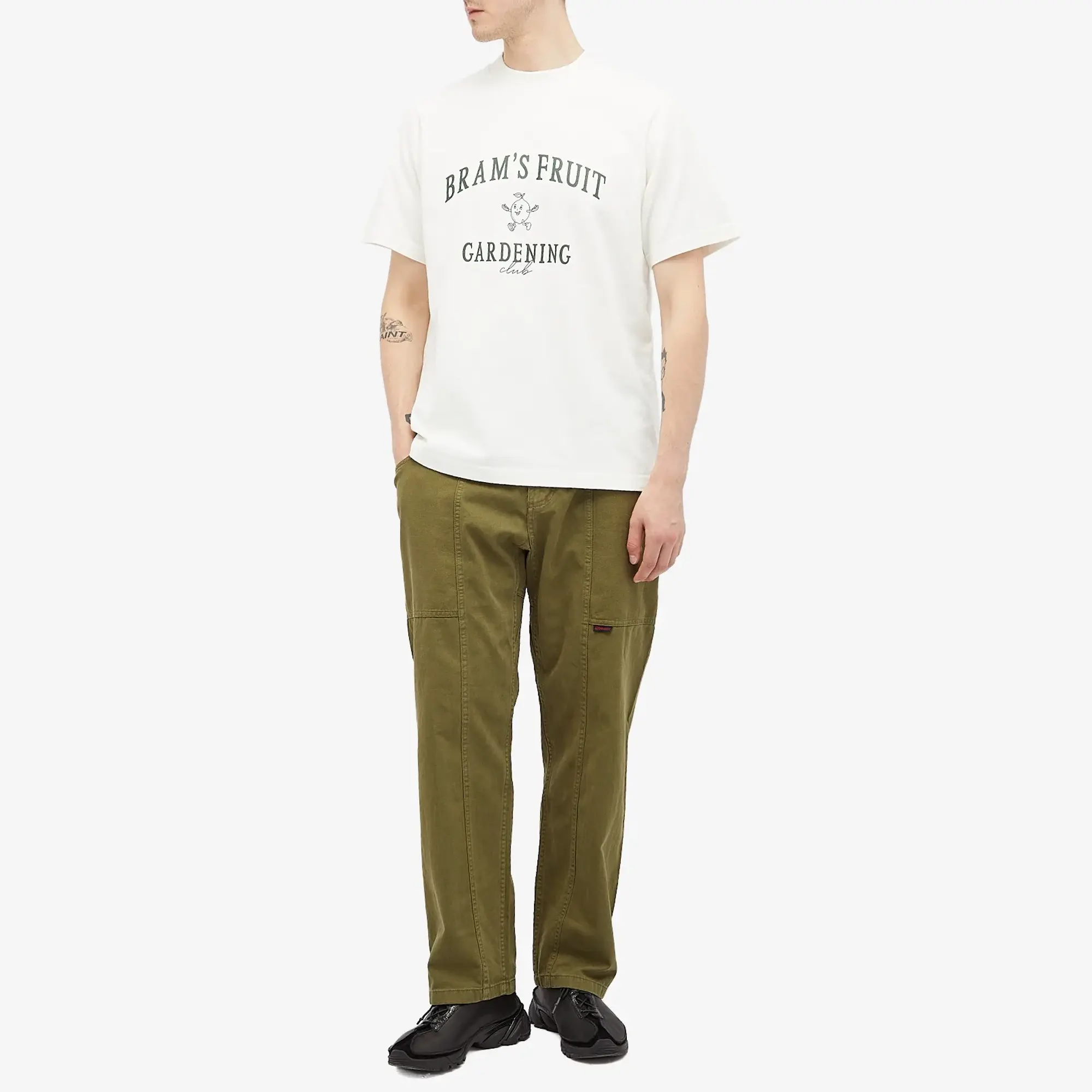 Bram's Fruit Men's Gardening Club T-Shirt White