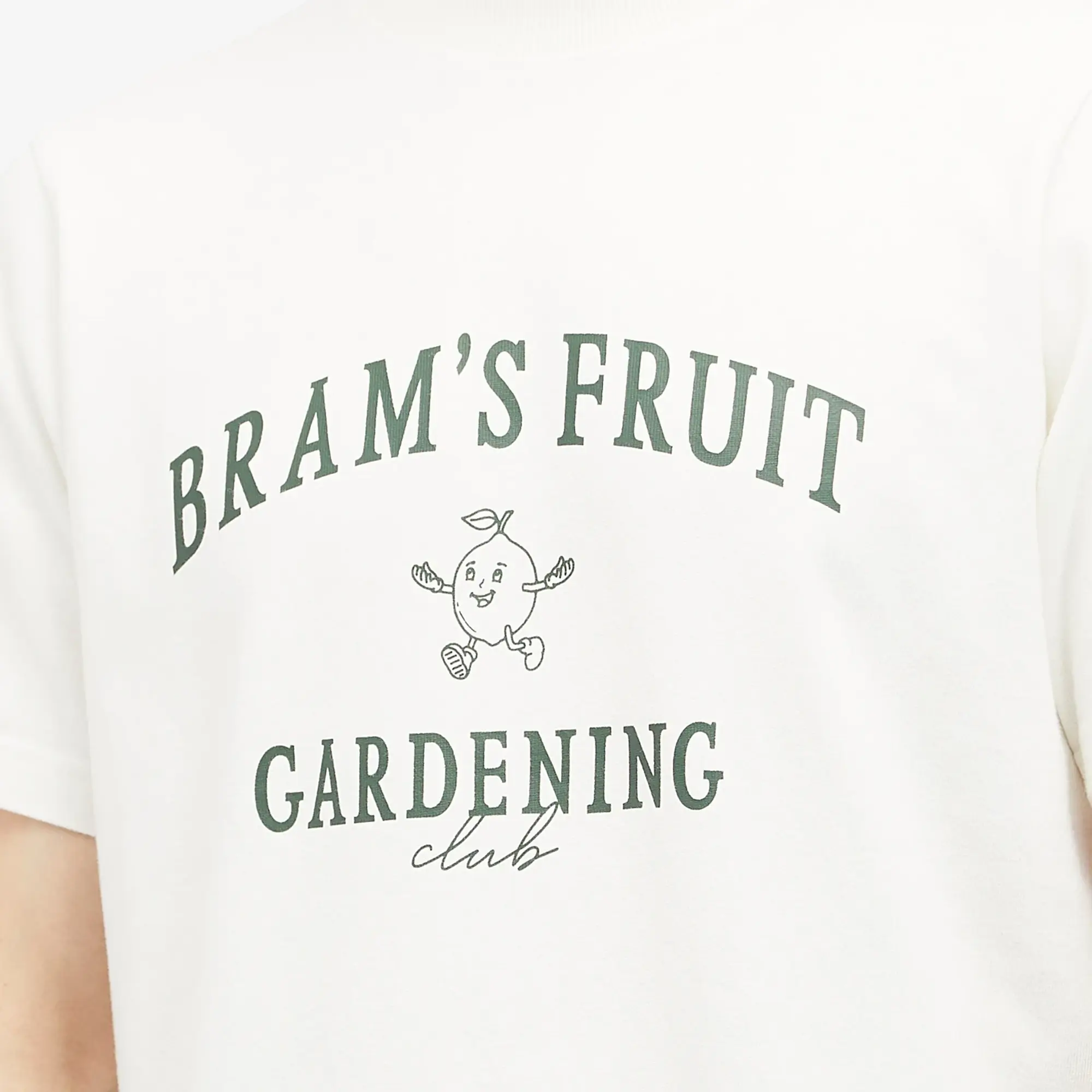 Bram's Fruit Men's Gardening Club T-Shirt White