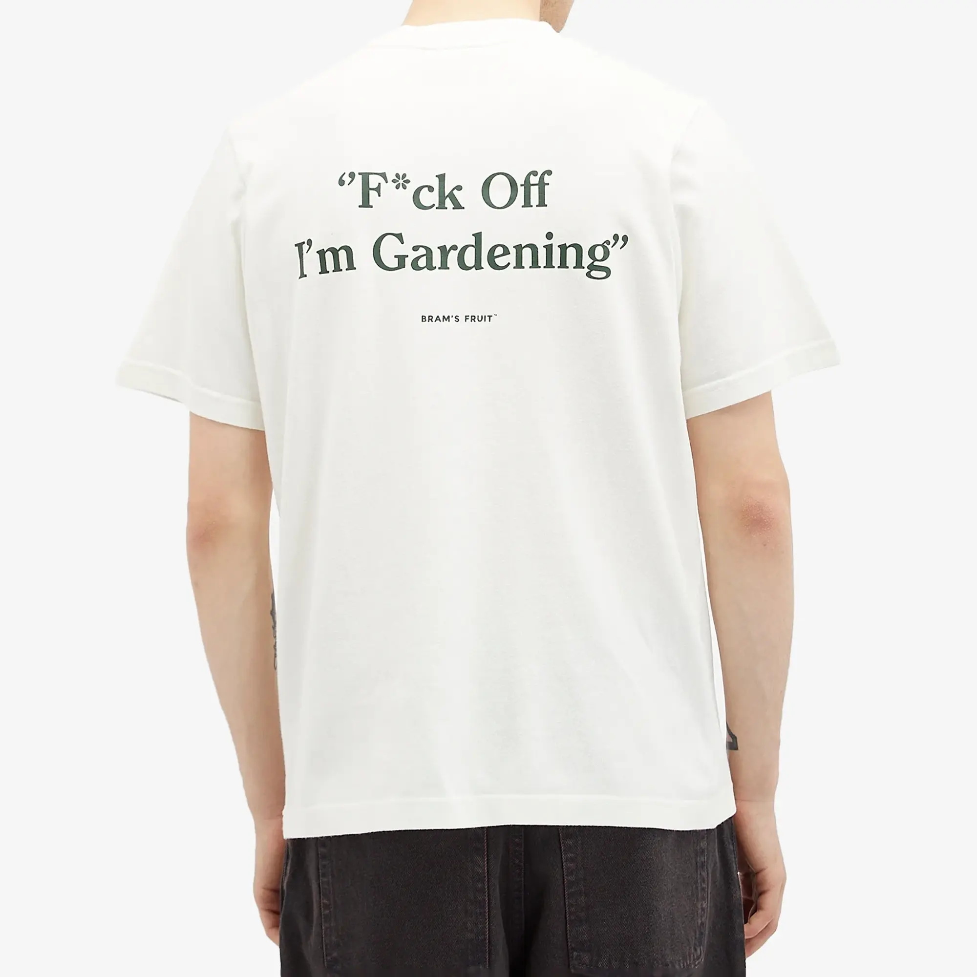Bram's Fruit Men's Gardening T-Shirt White